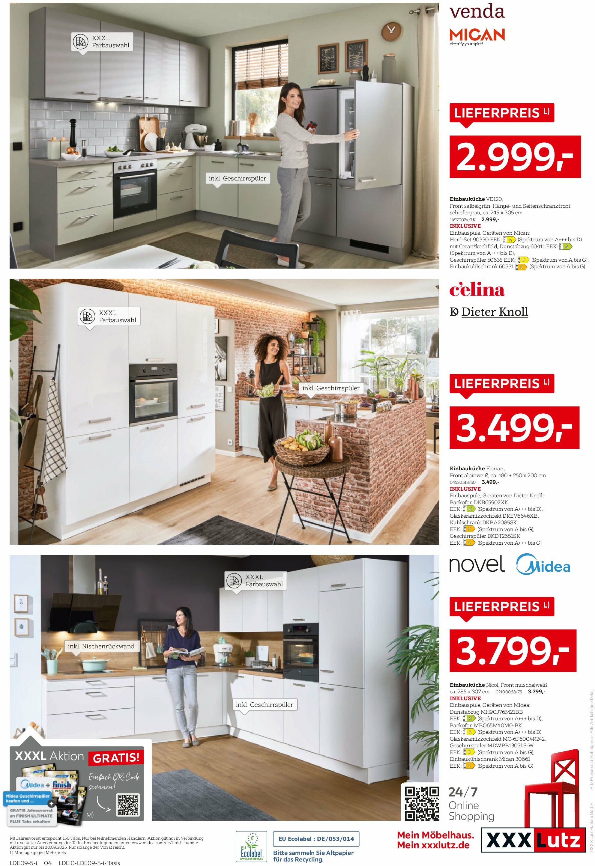 xxxlutz - XXXlutz - Nr. 1 bei Küchen-Prospekt gültig vom 25.08. bis 07.09. - page: 4