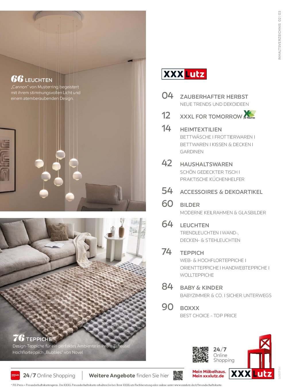 xxxlutz - XXXlutz - Schöner Einrichten-Prospekt gültig vom 01.09. bis 28.02. - page: 3 xxxlutz - XXXlutz - Schöner Einrichten-Prospekt gültig vom 01.09. bis 28.02. - page: 3