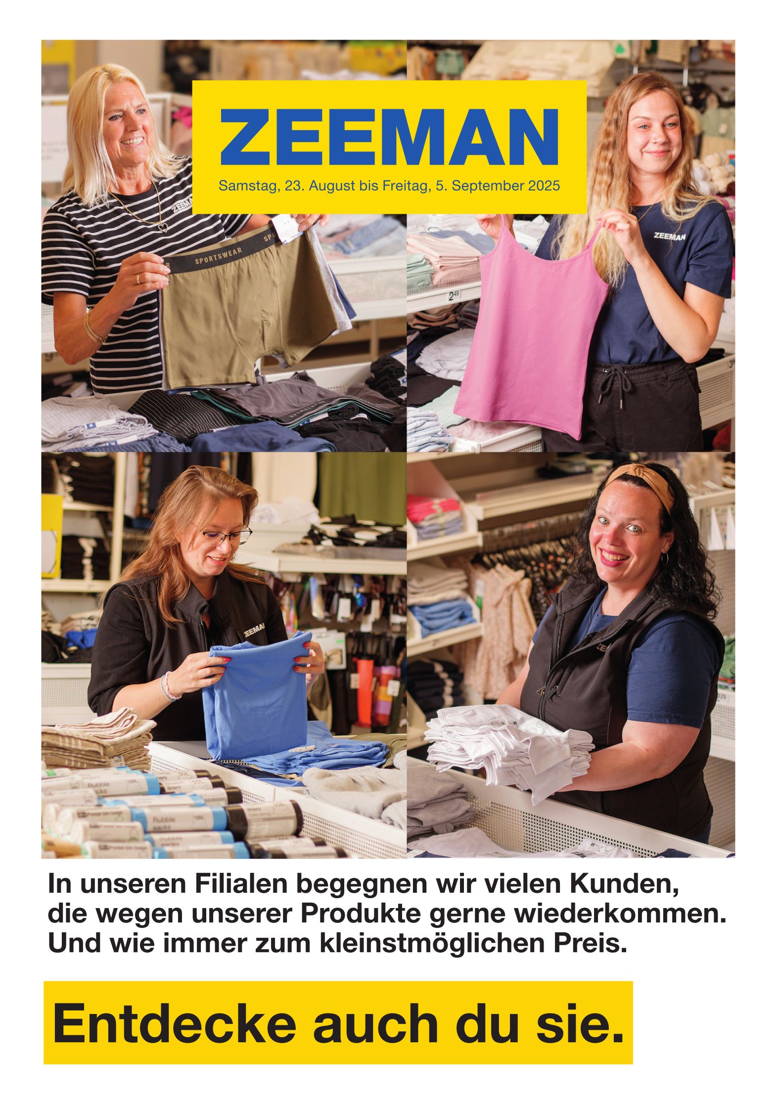 zeeman - Zeeman-Prospekt gültig vom 23.08. bis 05.09. - page: 1