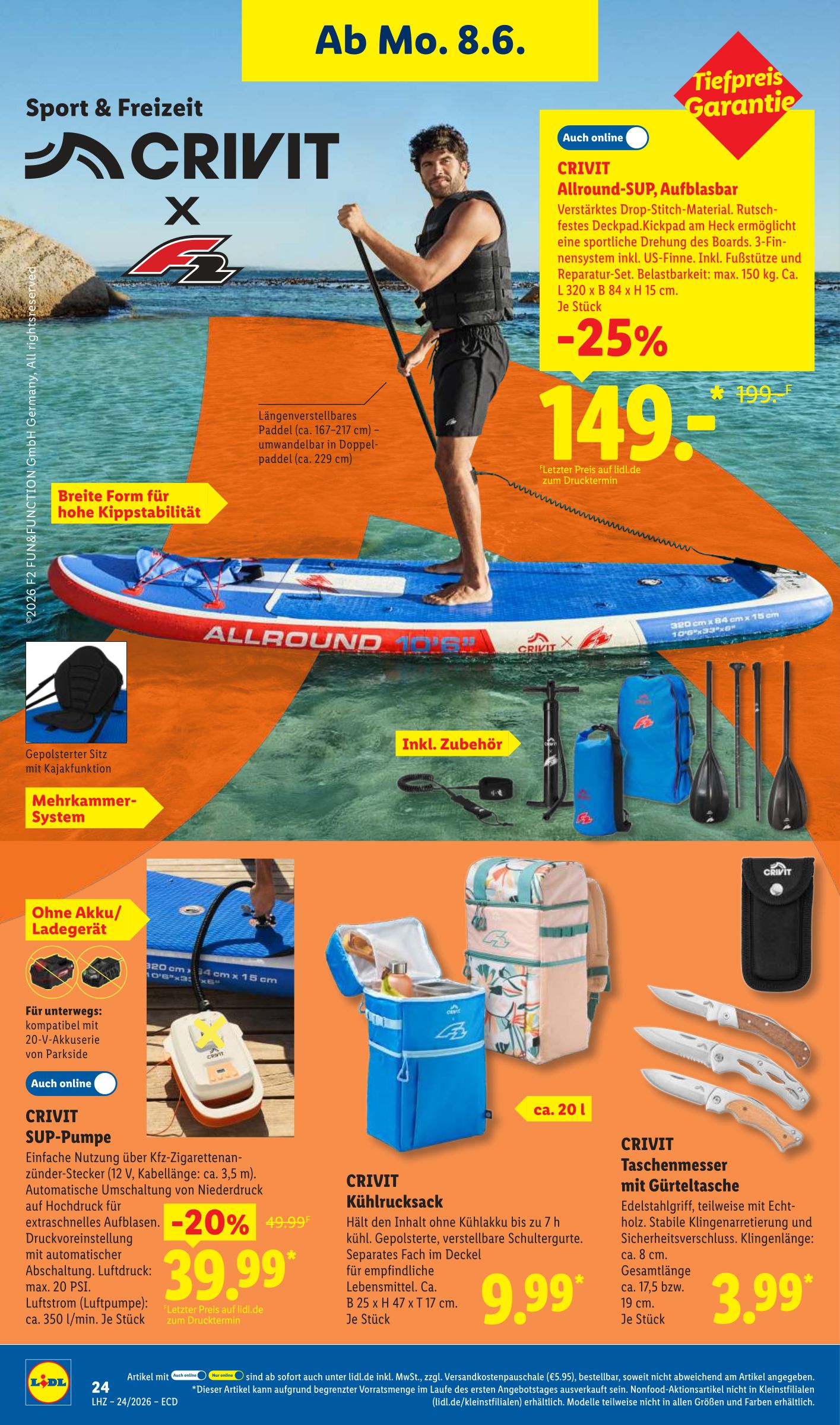 lidl - Lidl - Angebot der Woche Prospekt nächste Woche – von Montag 08.06.2026 bis Samstag 13.06.2026 - page: 18