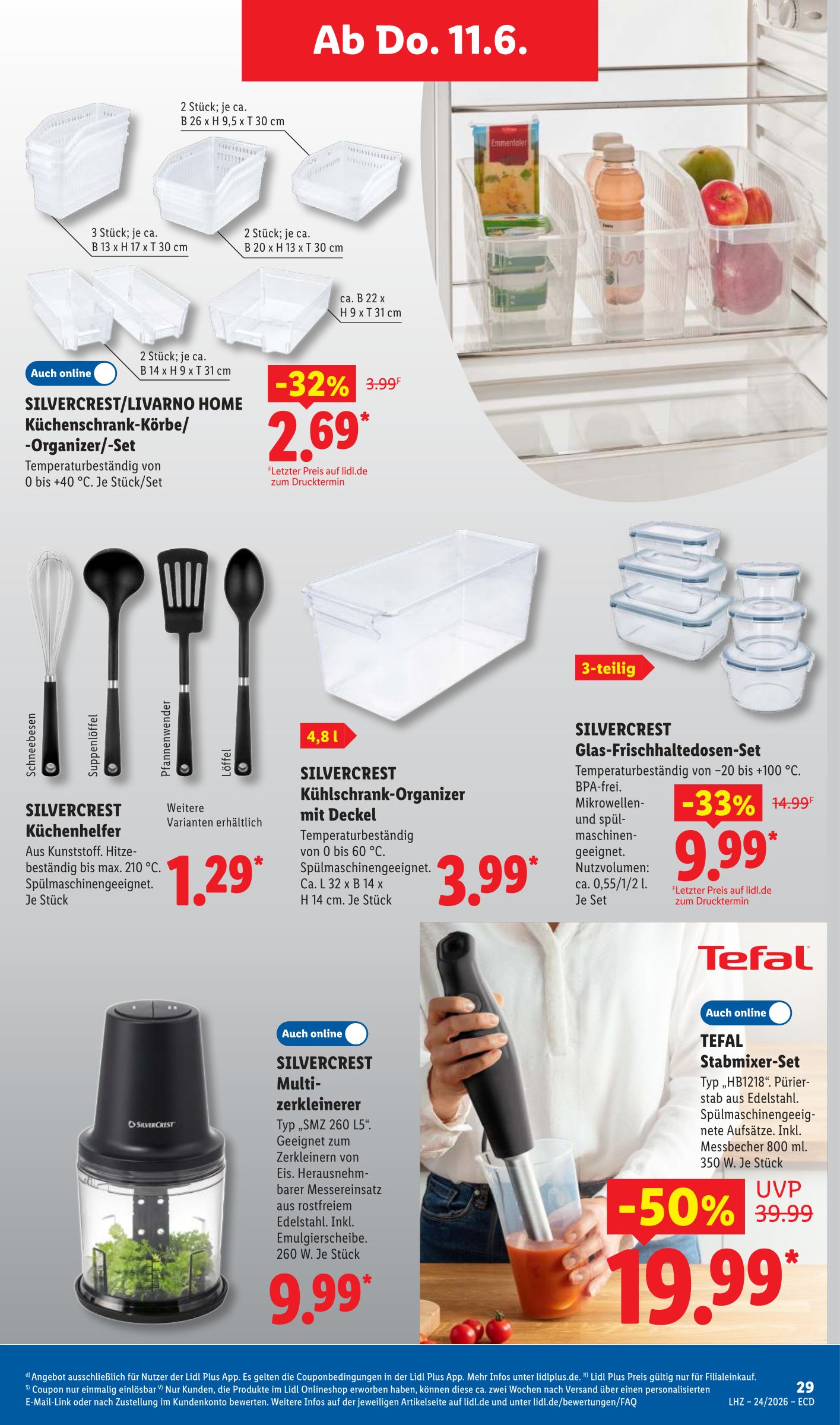 lidl - Lidl - Angebot der Woche Prospekt nächste Woche – von Montag 08.06.2026 bis Samstag 13.06.2026 - page: 29