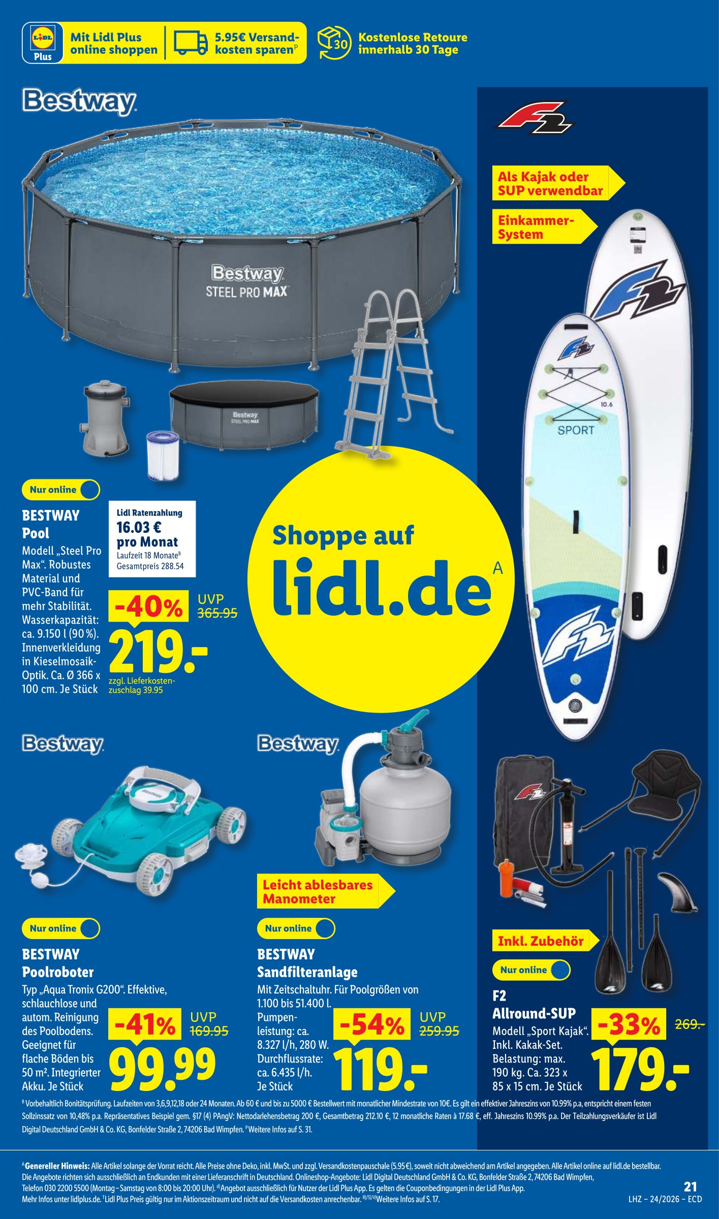 lidl - Lidl - Angebot der Woche Prospekt nächste Woche – von Montag 08.06.2026 bis Samstag 13.06.2026 - page: 19