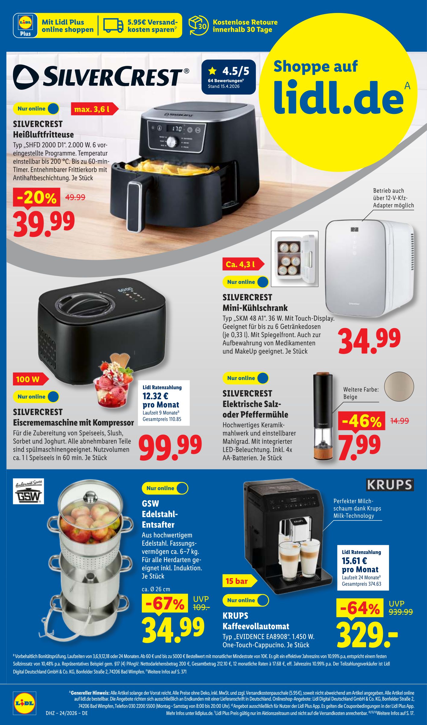 lidl - Lidl - Angebot der Woche Prospekt nächste Woche – von Montag 08.06.2026 bis Samstag 13.06.2026 - page: 32