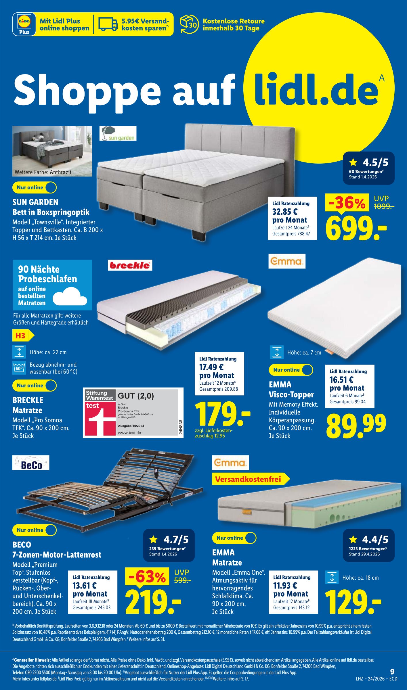 lidl - Lidl - Angebot der Woche Prospekt nächste Woche – von Montag 08.06.2026 bis Samstag 13.06.2026 - page: 15