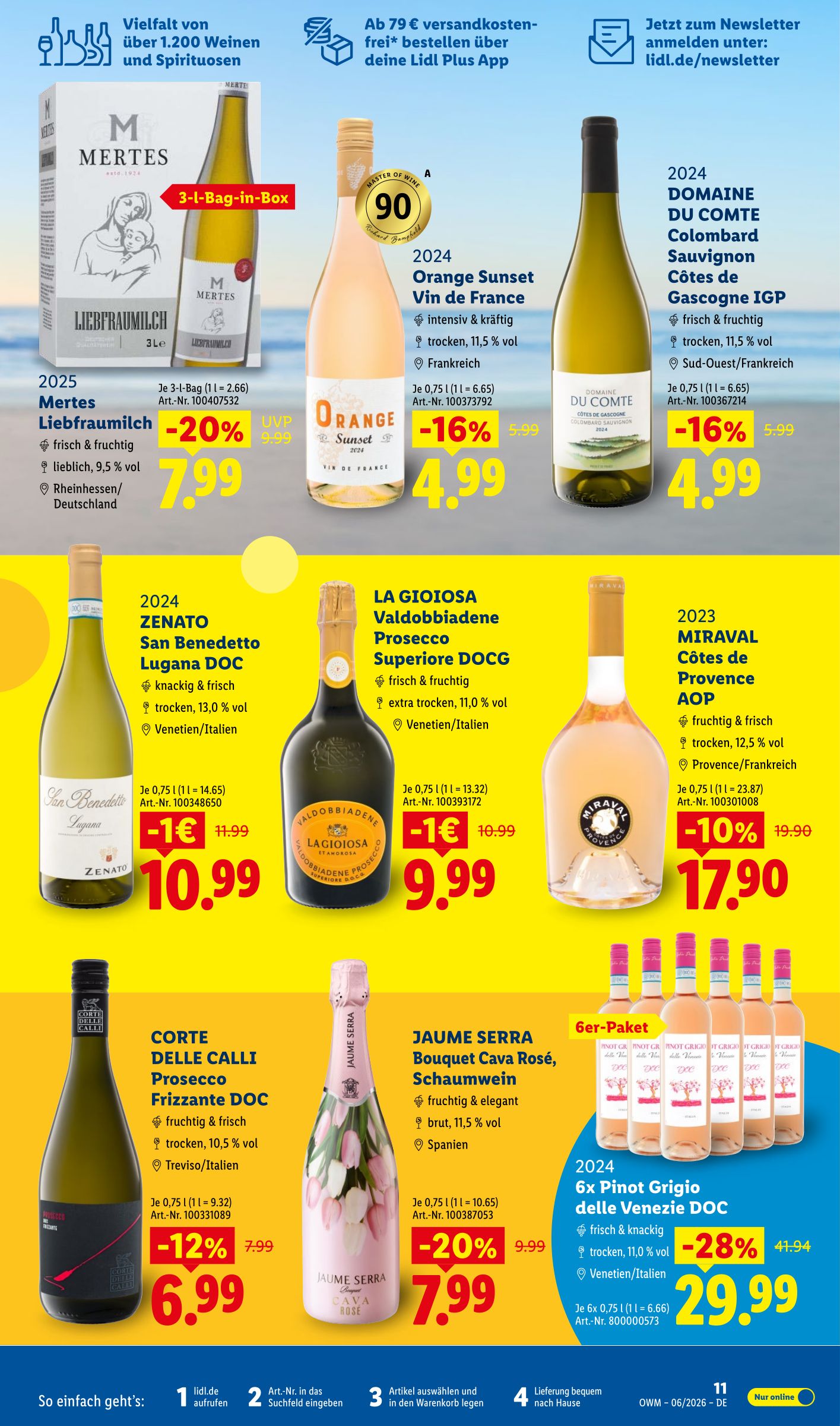 lidl - Lidl - Wein & Spirituosen Prospekt – von Montag 01.06.2026 bis Dienstag 30.06.2026 - page: 11