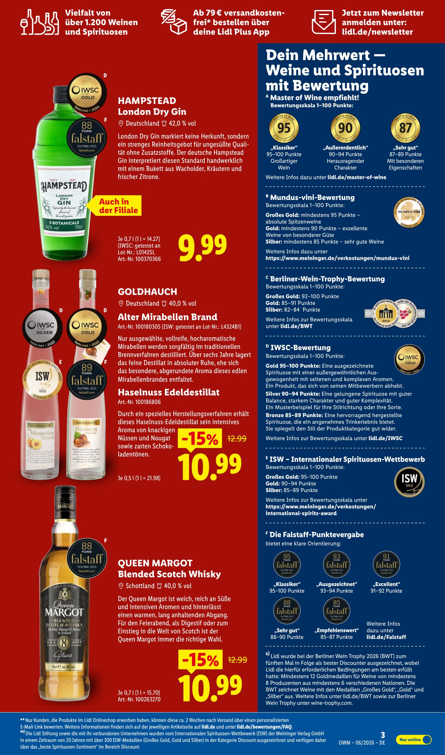lidl - Lidl - Wein & Spirituosen Prospekt – von Montag 01.06.2026 bis Dienstag 30.06.2026 - page: 3