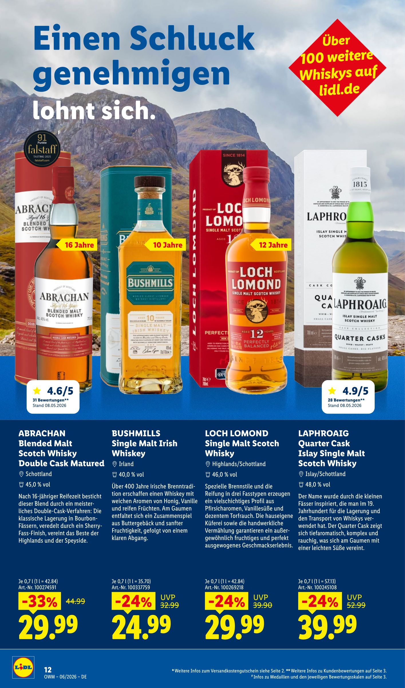 lidl - Lidl - Wein & Spirituosen Prospekt – von Montag 01.06.2026 bis Dienstag 30.06.2026 - page: 12