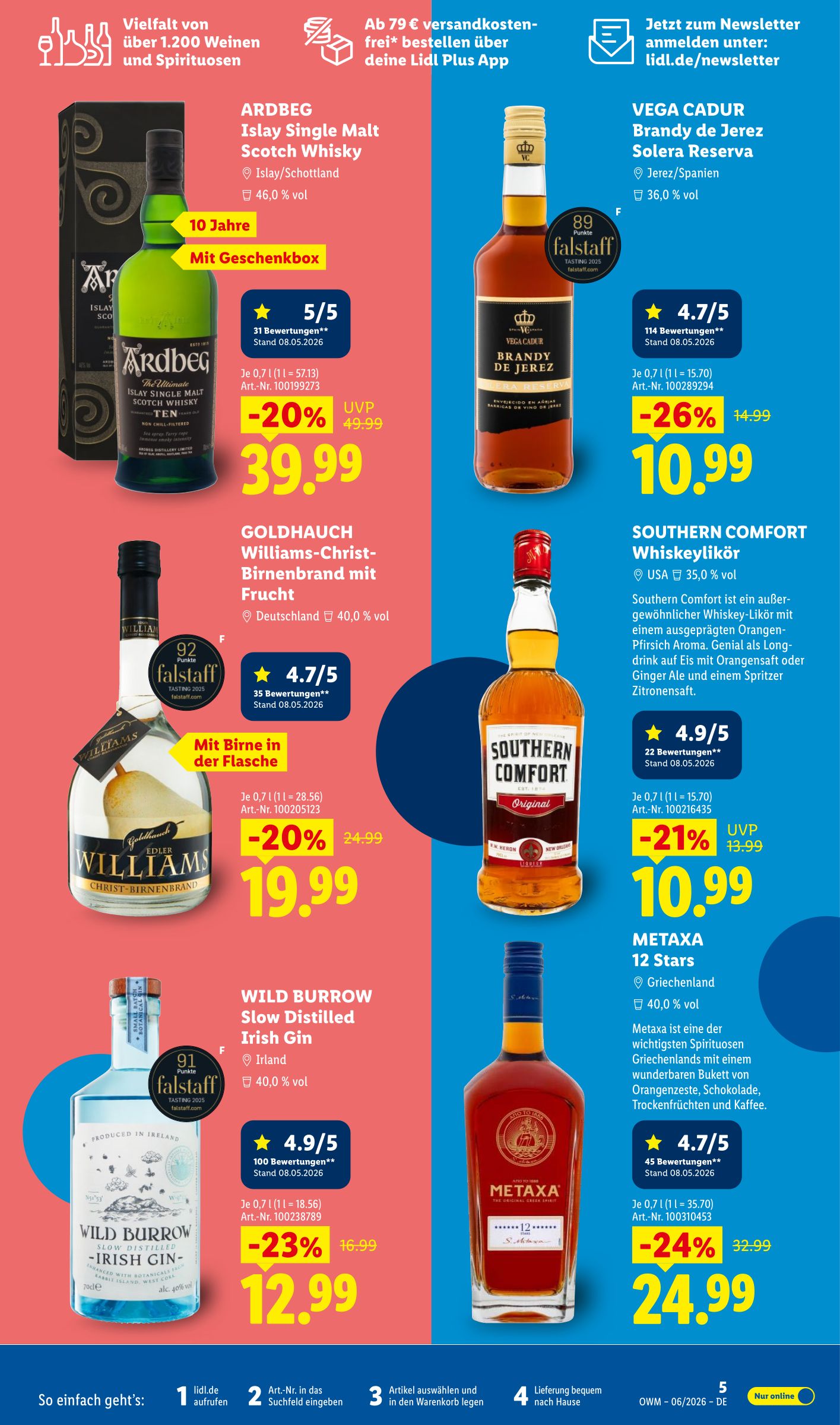 lidl - Lidl - Wein & Spirituosen Prospekt – von Montag 01.06.2026 bis Dienstag 30.06.2026 - page: 5