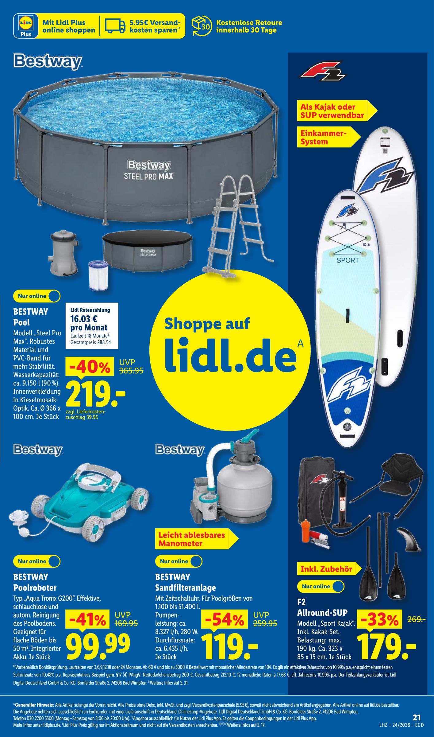 lidl - Lidl Prospekt nächste Woche – von Montag 08.06.2026 bis Samstag 13.06.2026 - page: 45