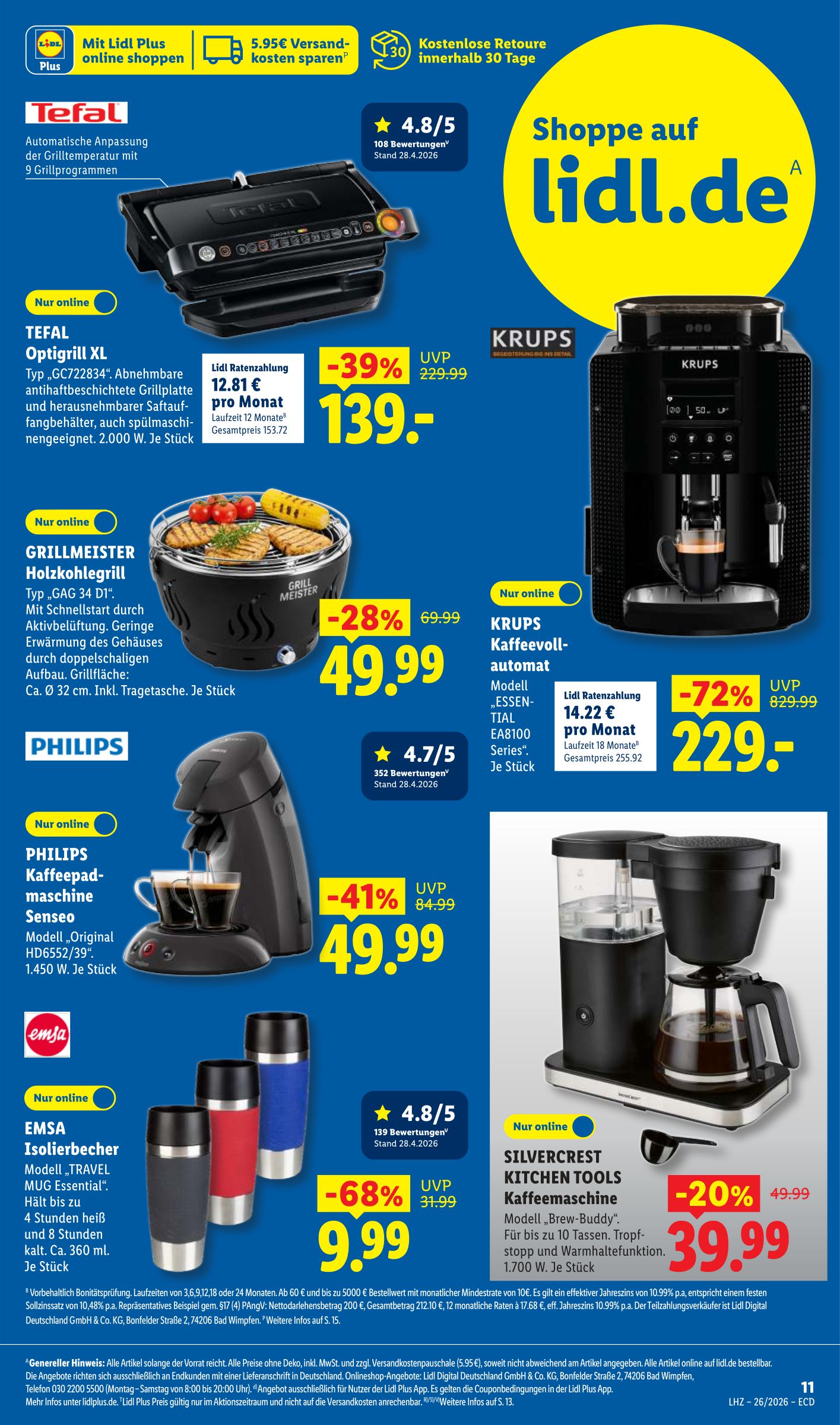 lidl - Lidl - Angebot der Woche Prospekt nächste Woche – von Montag 22.06.2026 bis Samstag 27.06.2026 - page: 33