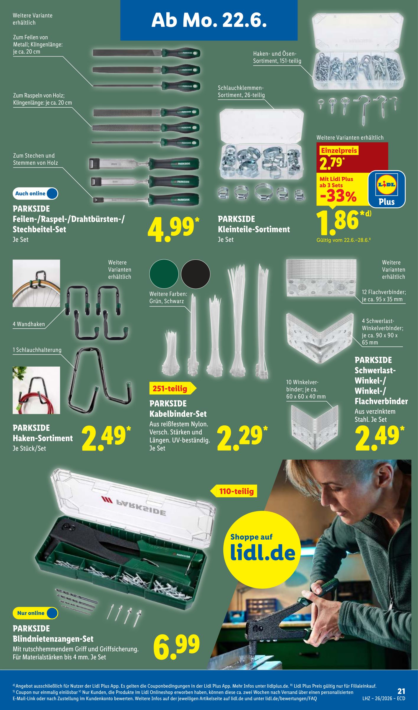 lidl - Lidl - Angebot der Woche Prospekt nächste Woche – von Montag 22.06.2026 bis Samstag 27.06.2026 - page: 19