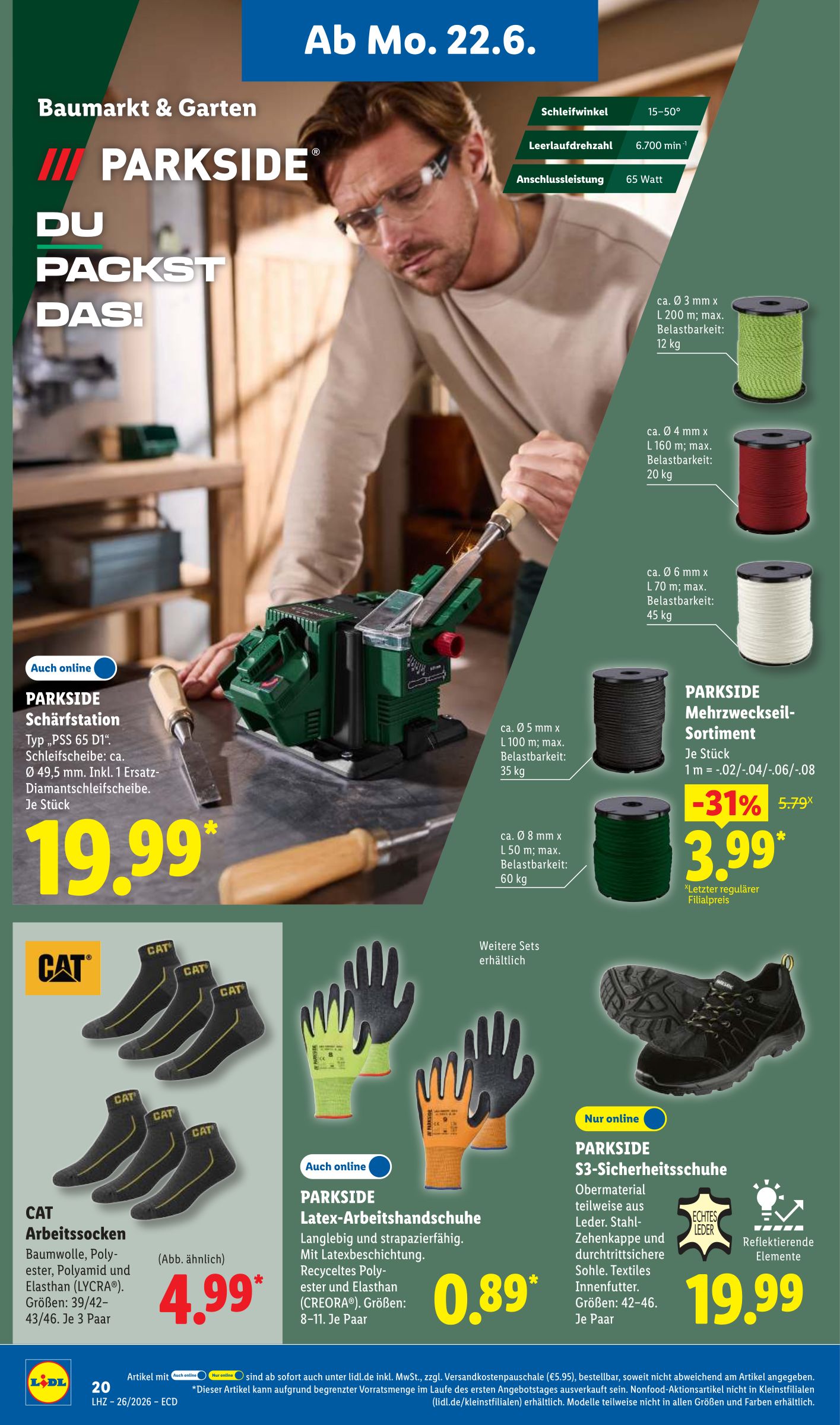 lidl - Lidl - Angebot der Woche Prospekt nächste Woche – von Montag 22.06.2026 bis Samstag 27.06.2026 - page: 18
