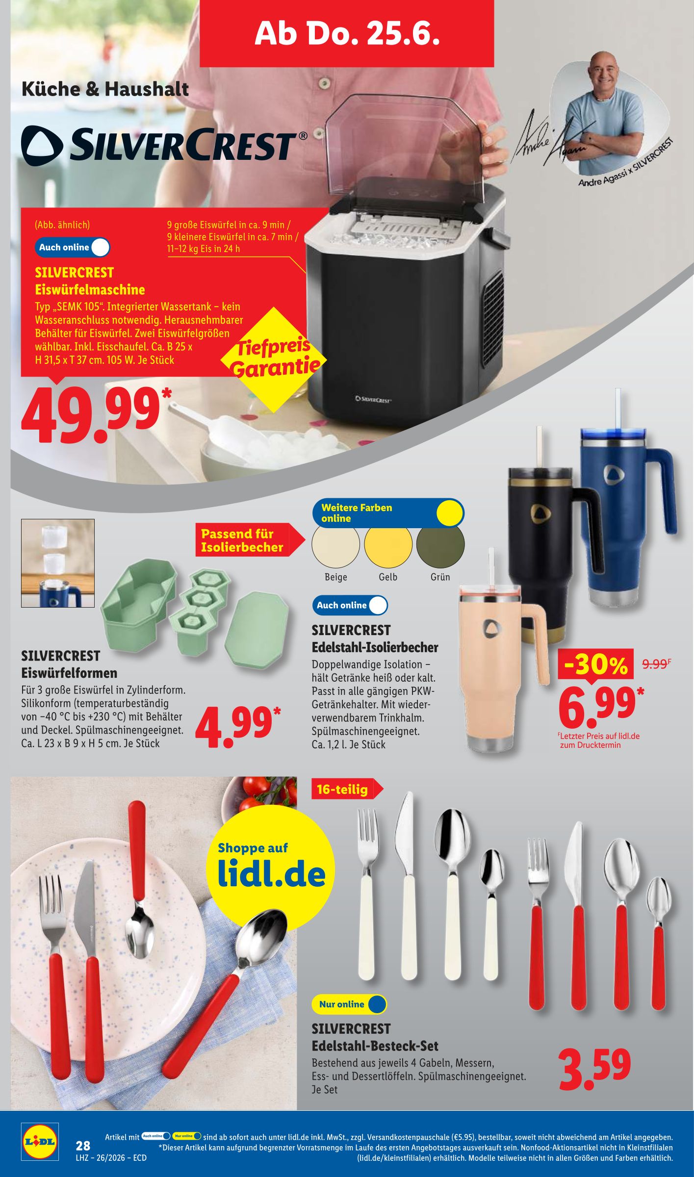 lidl - Lidl - Angebot der Woche Prospekt nächste Woche – von Montag 22.06.2026 bis Samstag 27.06.2026 - page: 28