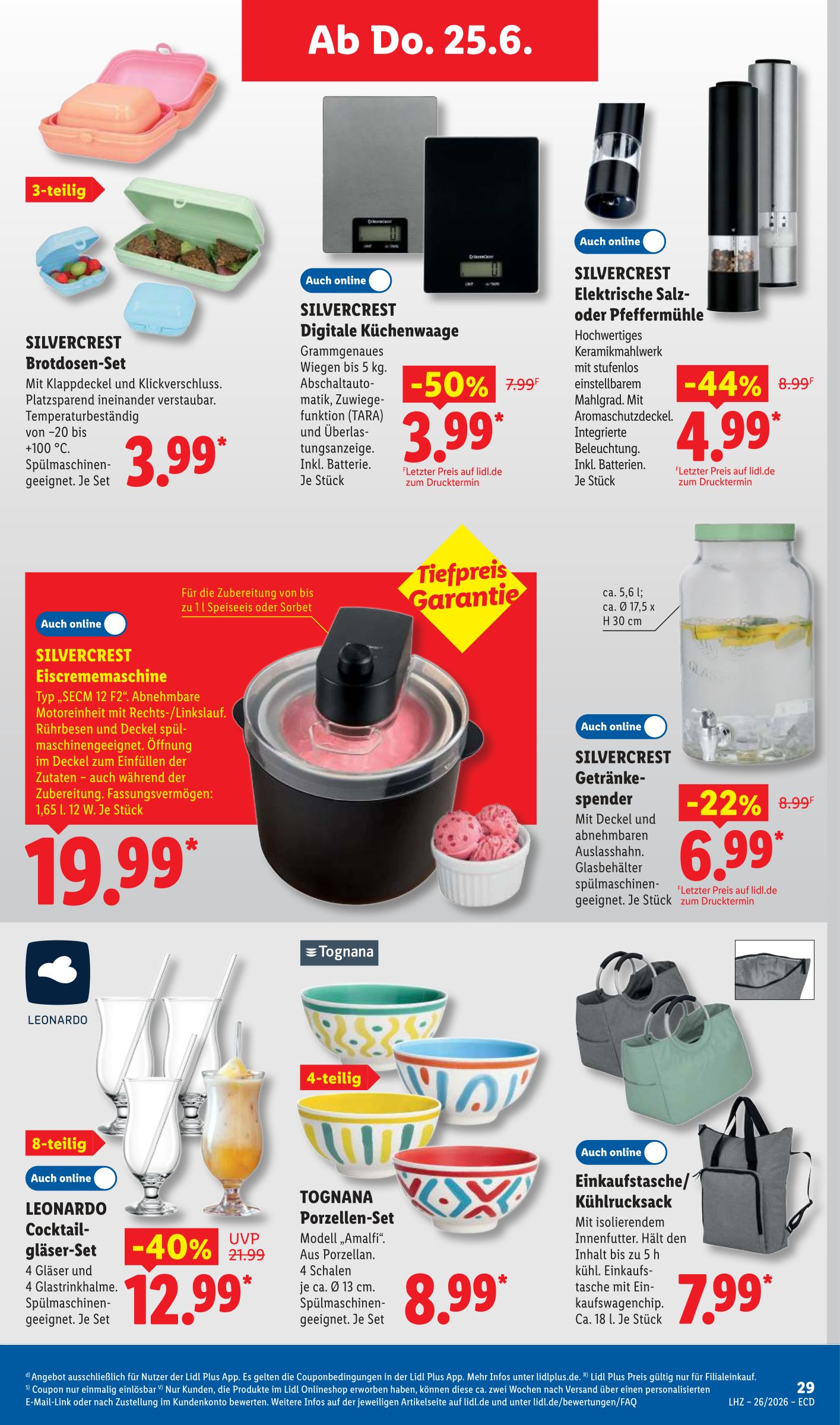 lidl - Lidl - Angebot der Woche Prospekt nächste Woche – von Montag 22.06.2026 bis Samstag 27.06.2026 - page: 29