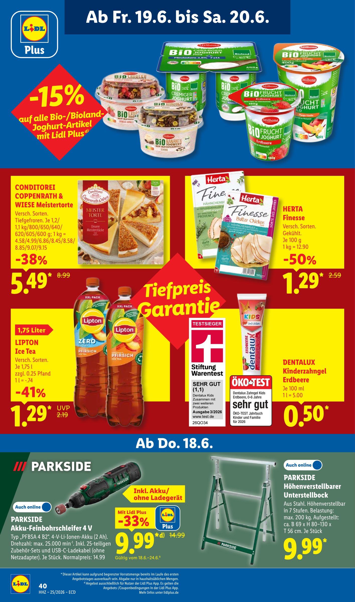 lidl - Lidl Prospekt nächste Woche – von Montag 15.06.2026 bis Samstag 20.06.2026 - page: 66