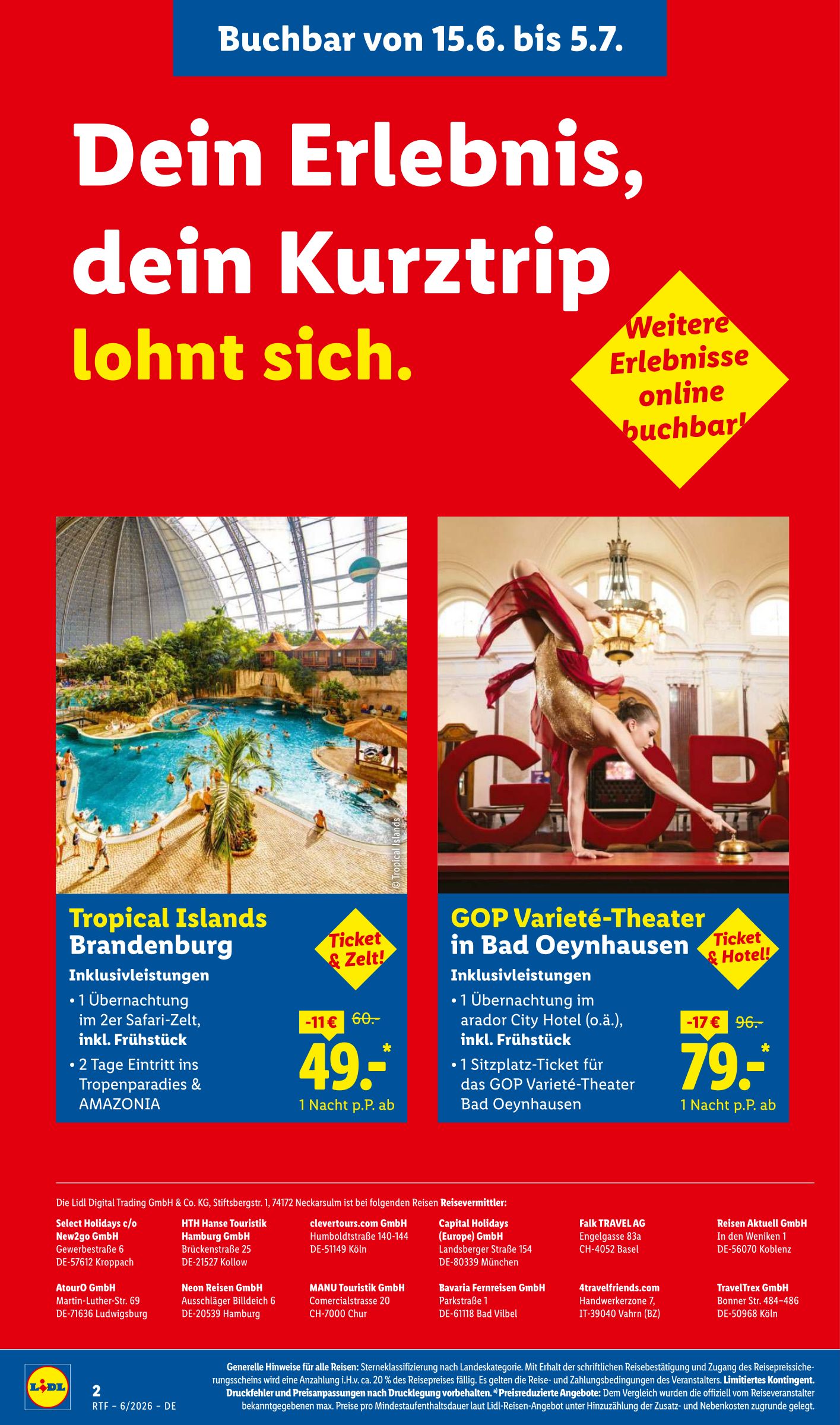 lidl - Lidl Prospekt – von Donnerstag 11.06.2026 bis Mittwoch 15.07.2026 - page: 2