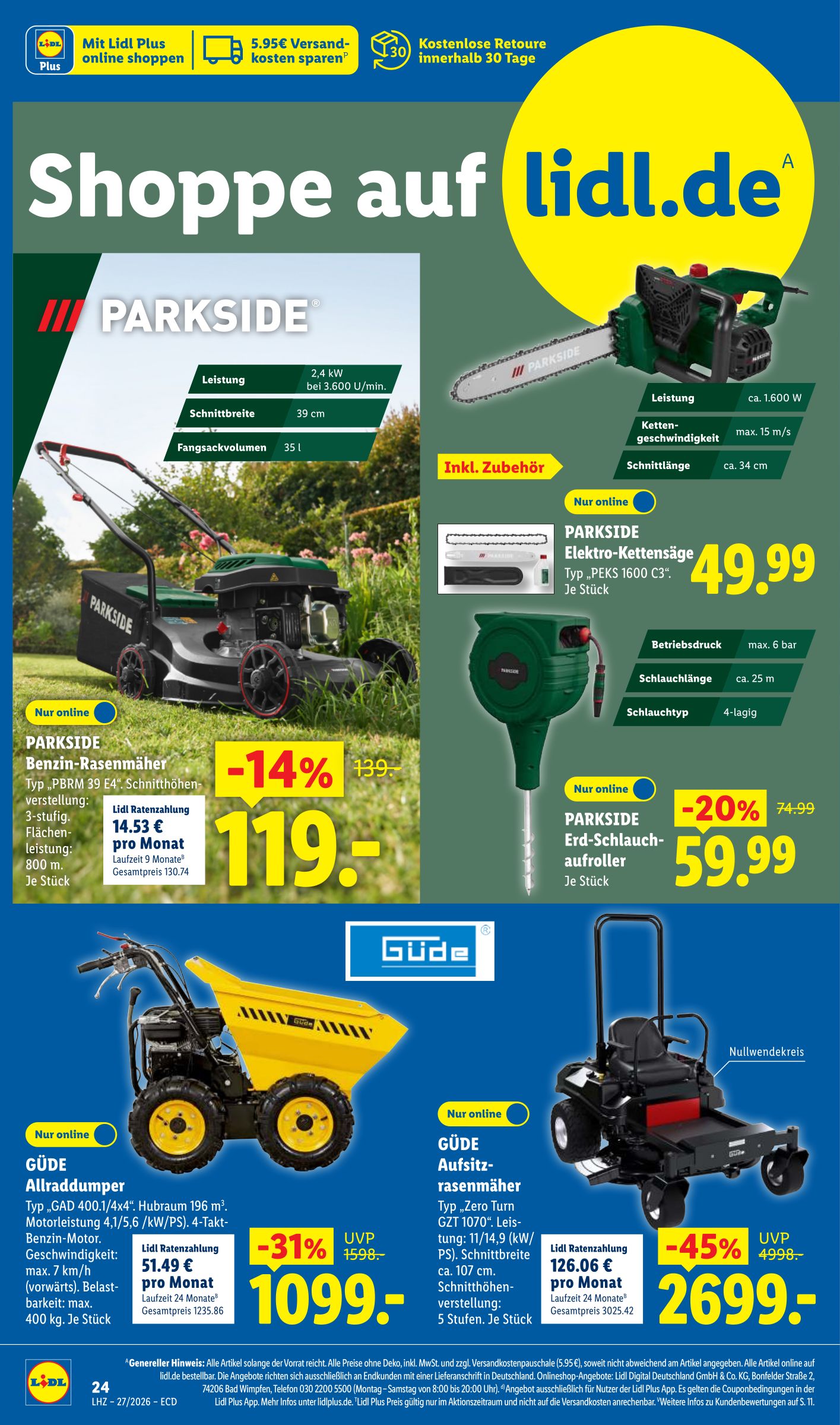 lidl - Lidl Prospekt nächste Woche – von Montag 29.06.2026 bis Samstag 04.07.2026 - page: 20