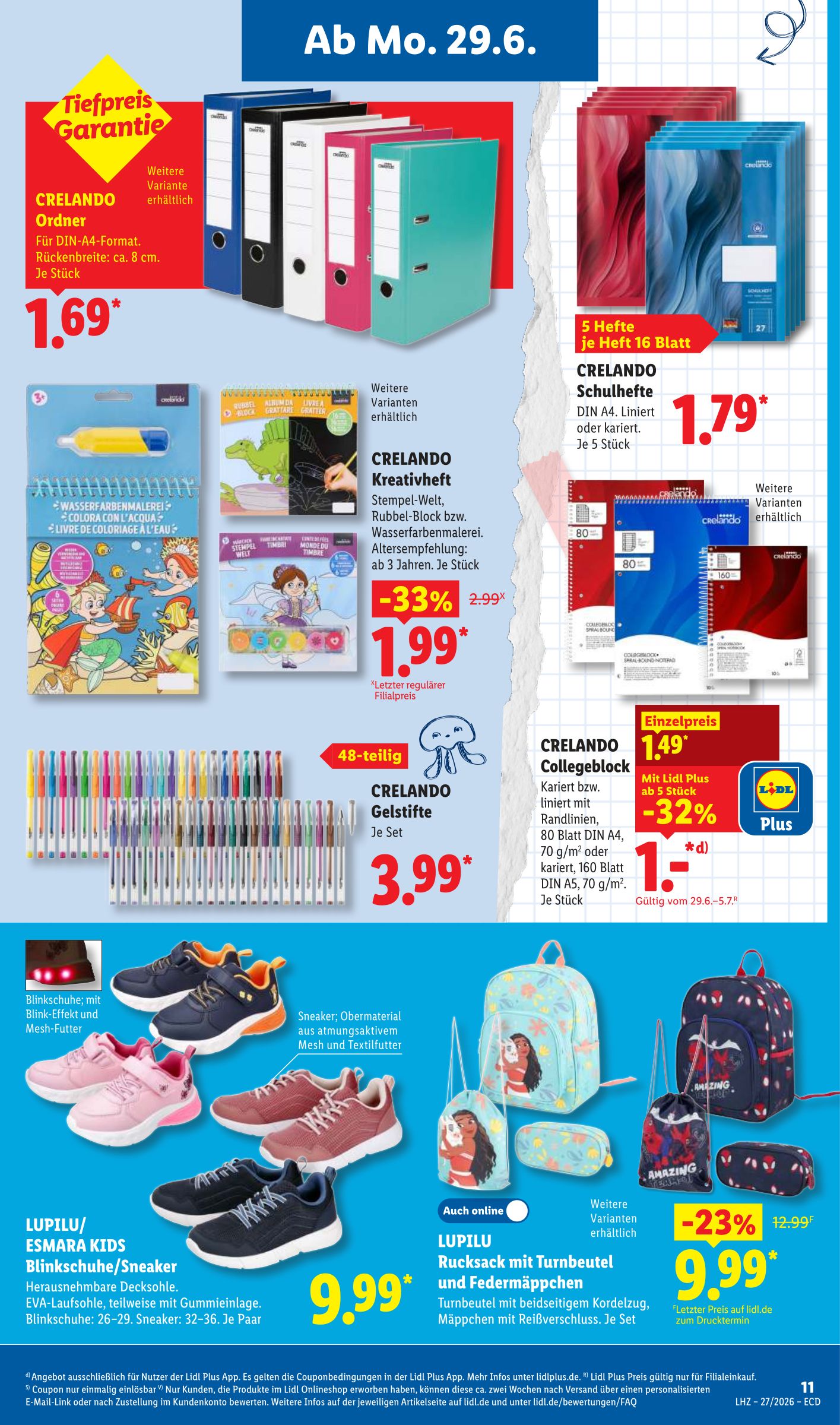 lidl - Lidl Prospekt nächste Woche – von Montag 29.06.2026 bis Samstag 04.07.2026 - page: 7