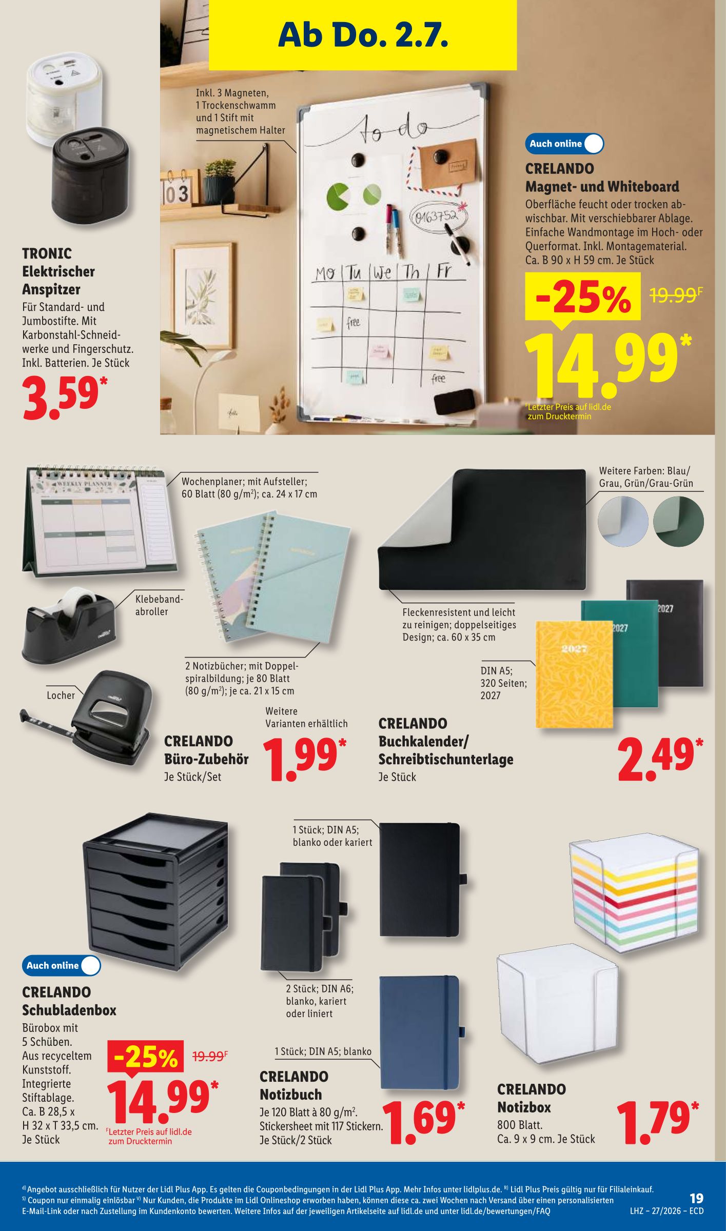 lidl - Lidl Prospekt nächste Woche – von Montag 29.06.2026 bis Samstag 04.07.2026 - page: 15