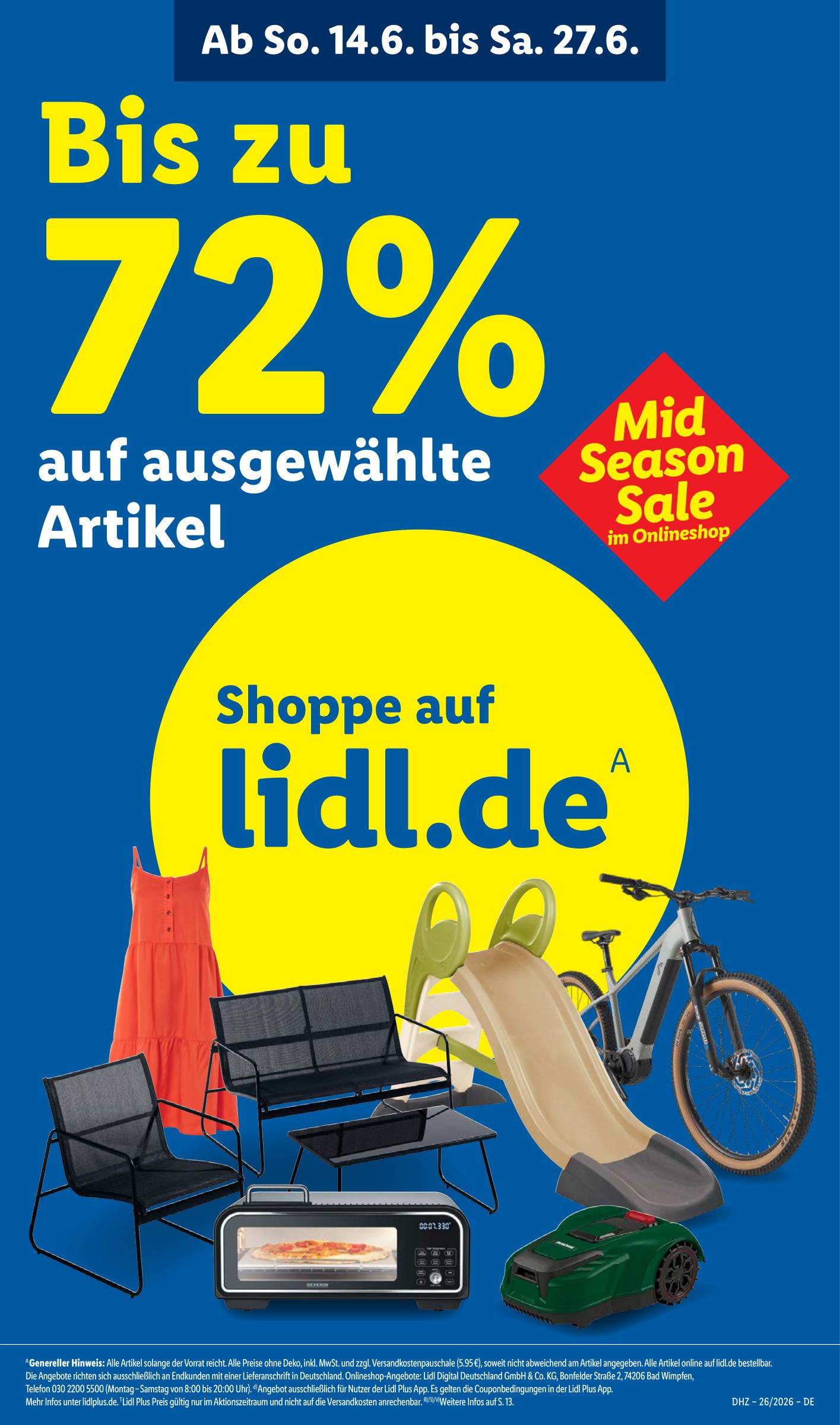 lidl - Lidl Prospekt nächste Woche – von Montag 22.06.2026 bis Samstag 27.06.2026 - page: 70