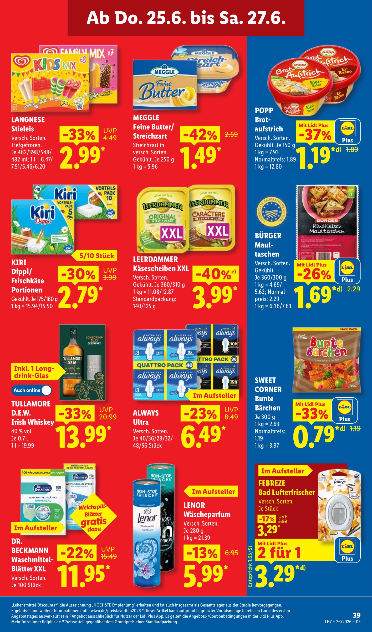 lidl - Lidl Prospekt nächste Woche – von Montag 22.06.2026 bis Samstag 27.06.2026 - page: 63