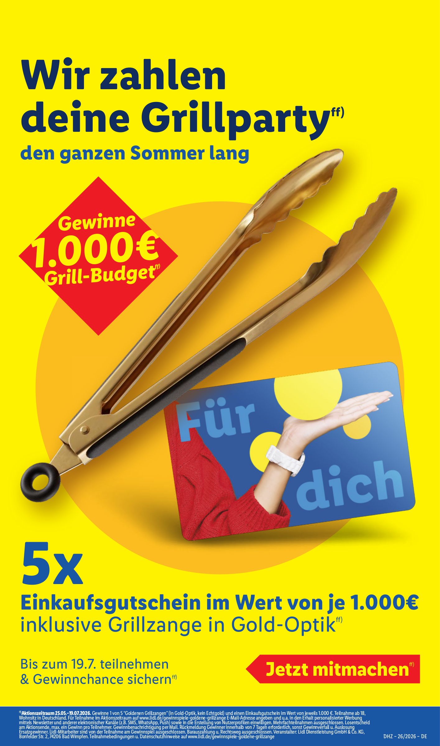 lidl - Lidl XXL Prospekt nächste Woche – von Montag 22.06.2026 bis Samstag 27.06.2026 - page: 19