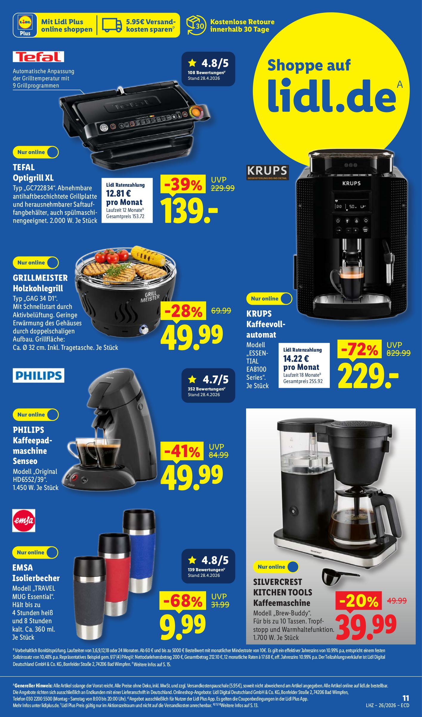 lidl - Lidl XXL Prospekt nächste Woche – von Montag 22.06.2026 bis Samstag 27.06.2026 - page: 55