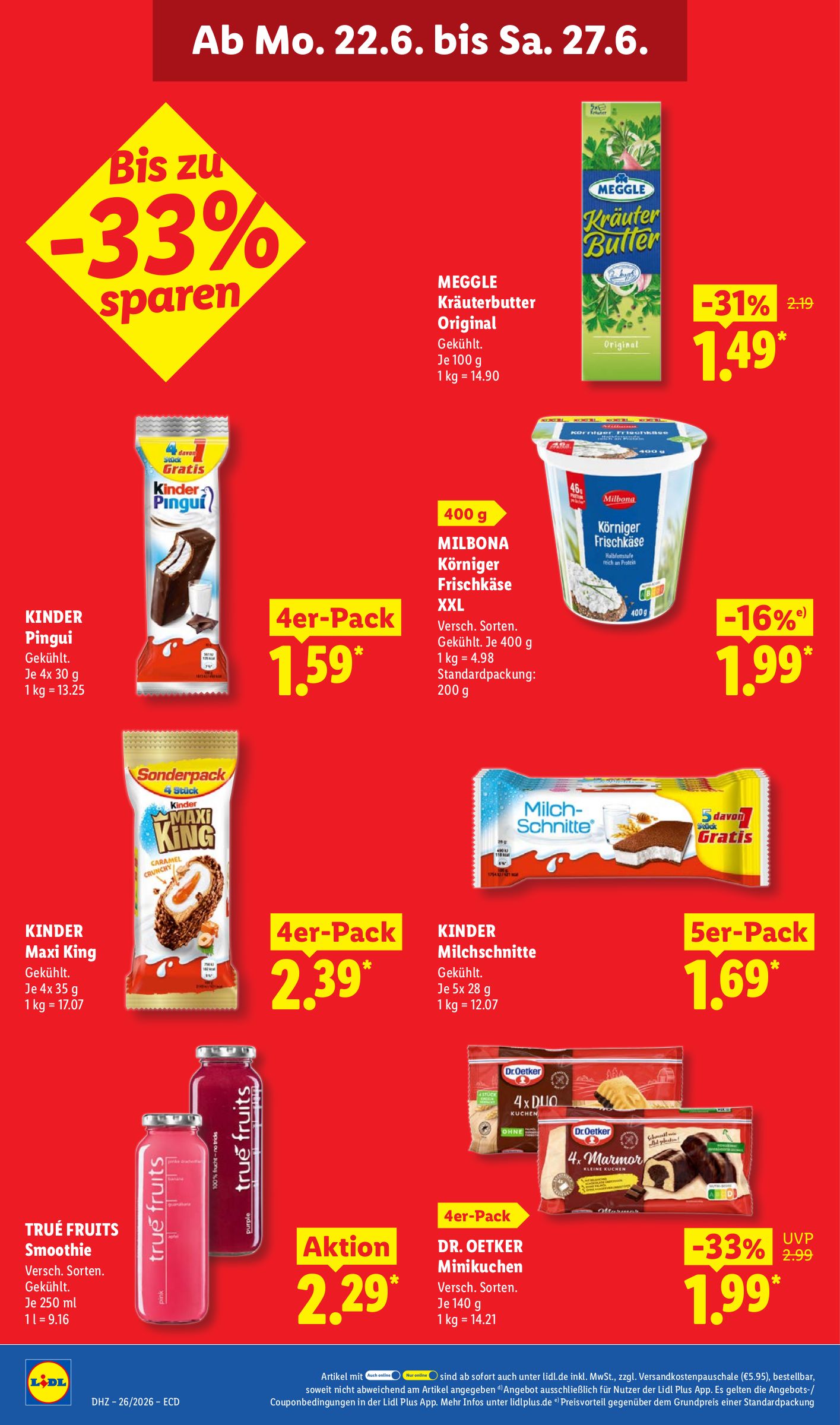 lidl - Lidl XXL Prospekt nächste Woche – von Montag 22.06.2026 bis Samstag 27.06.2026 - page: 18