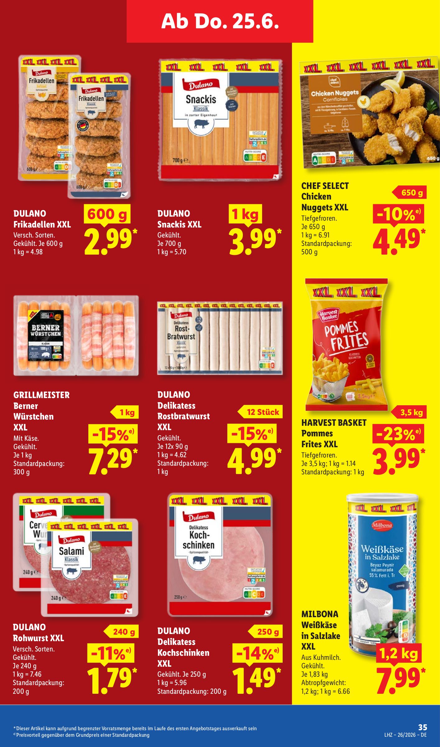 lidl - Lidl XXL Prospekt nächste Woche – von Montag 22.06.2026 bis Samstag 27.06.2026 - page: 57