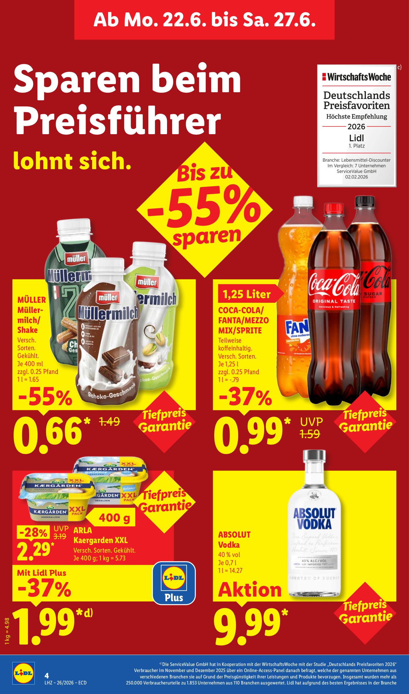lidl - Lidl XXL Prospekt nächste Woche – von Montag 22.06.2026 bis Samstag 27.06.2026 - page: 14