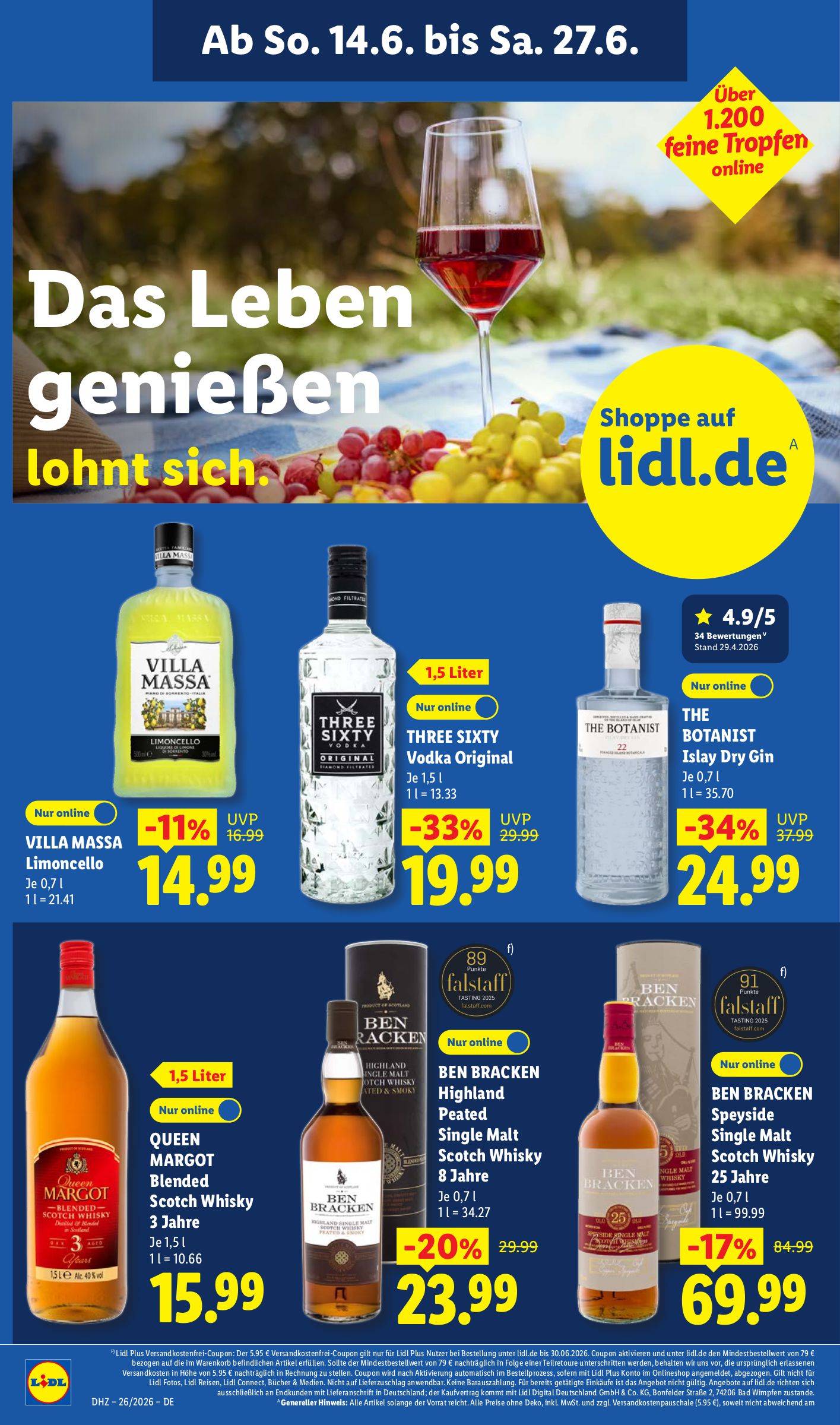 lidl - Lidl XXL Prospekt nächste Woche – von Montag 22.06.2026 bis Samstag 27.06.2026 - page: 26