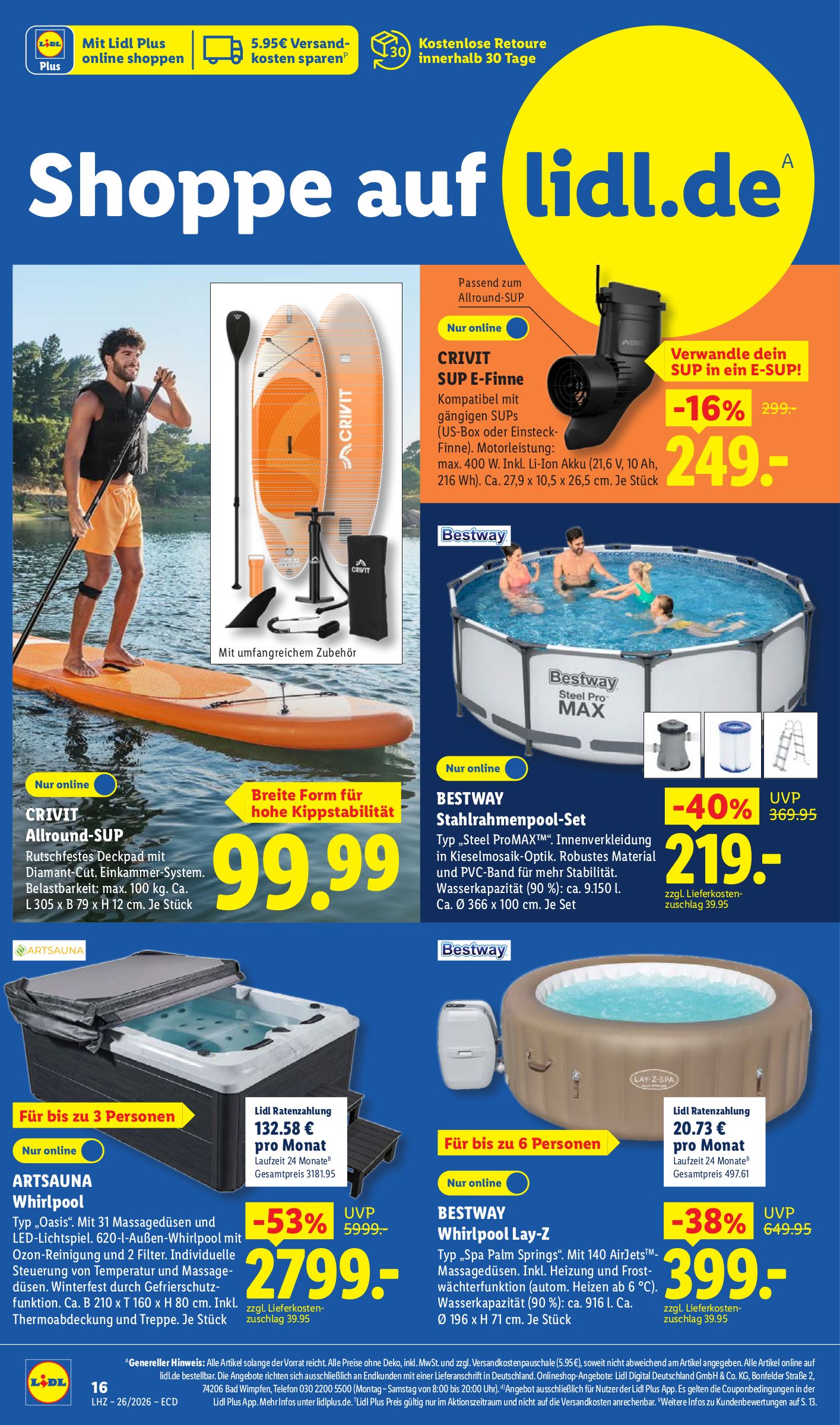 lidl - Lidl XXL Prospekt nächste Woche – von Montag 22.06.2026 bis Samstag 27.06.2026 - page: 34