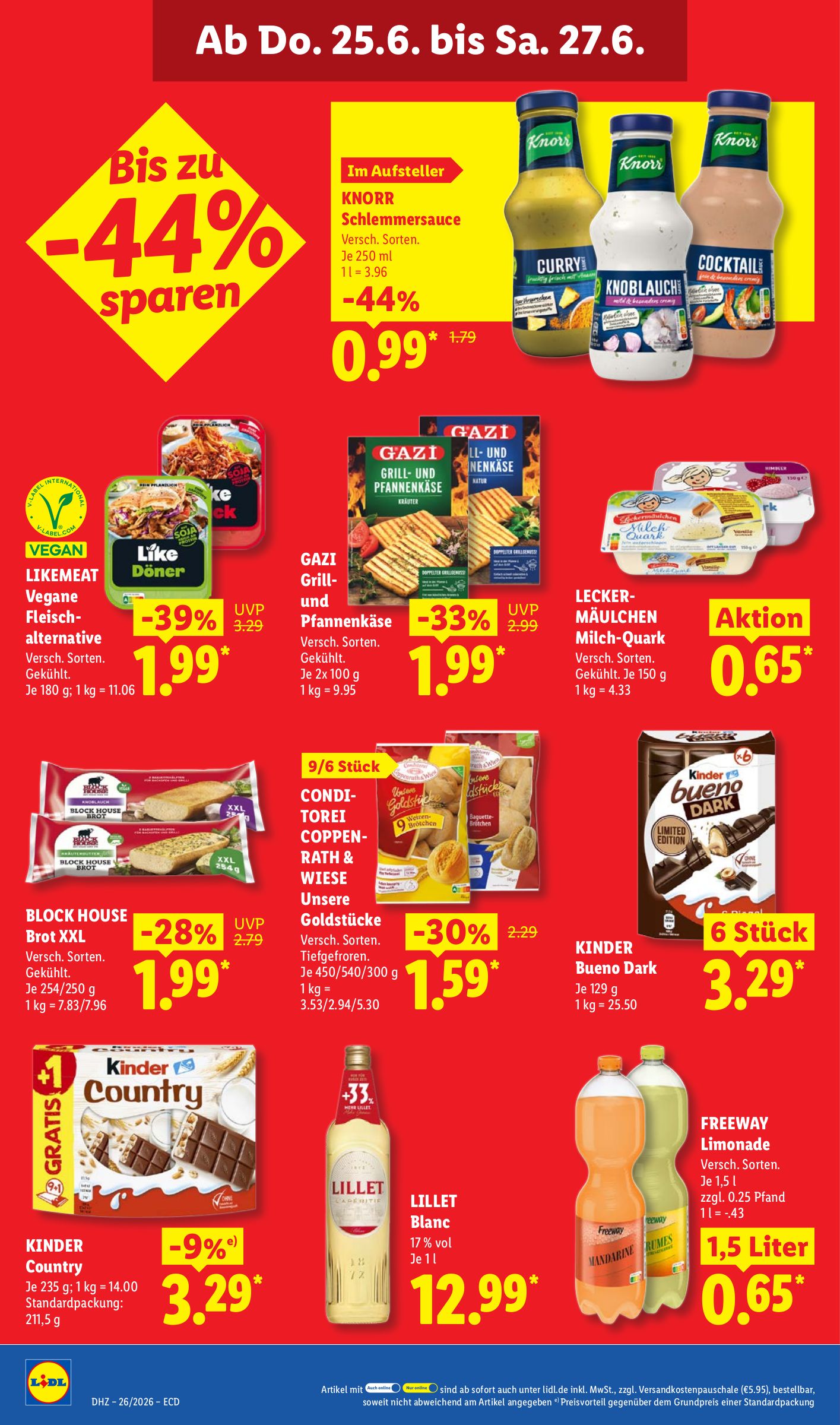 lidl - Lidl XXL Prospekt nächste Woche – von Montag 22.06.2026 bis Samstag 27.06.2026 - page: 64
