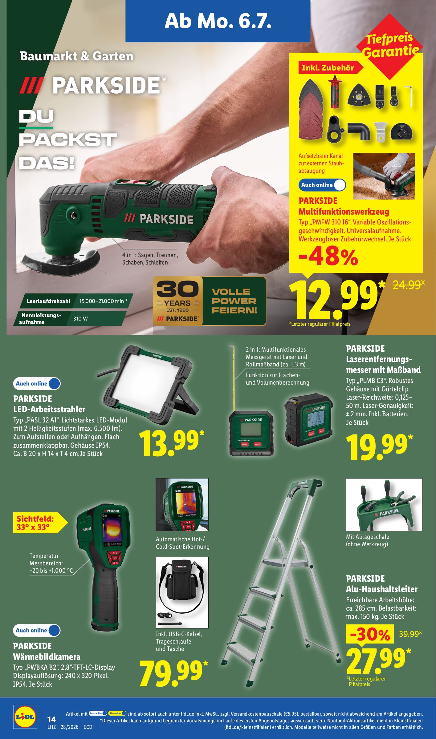 lidl - Lidl - Angebot der Woche Prospekt nächste Woche – von Montag 06.07.2026 bis Samstag 11.07.2026 - page: 10