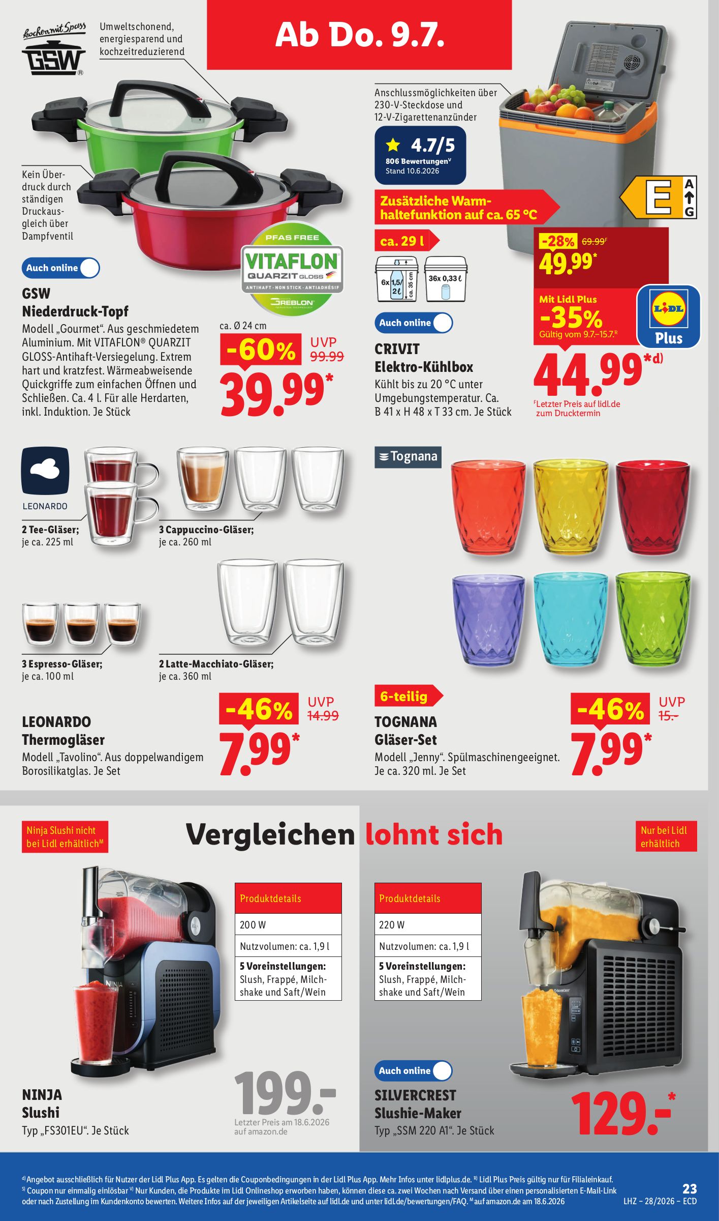 lidl - Lidl - Angebot der Woche Prospekt nächste Woche – von Montag 06.07.2026 bis Samstag 11.07.2026 - page: 21