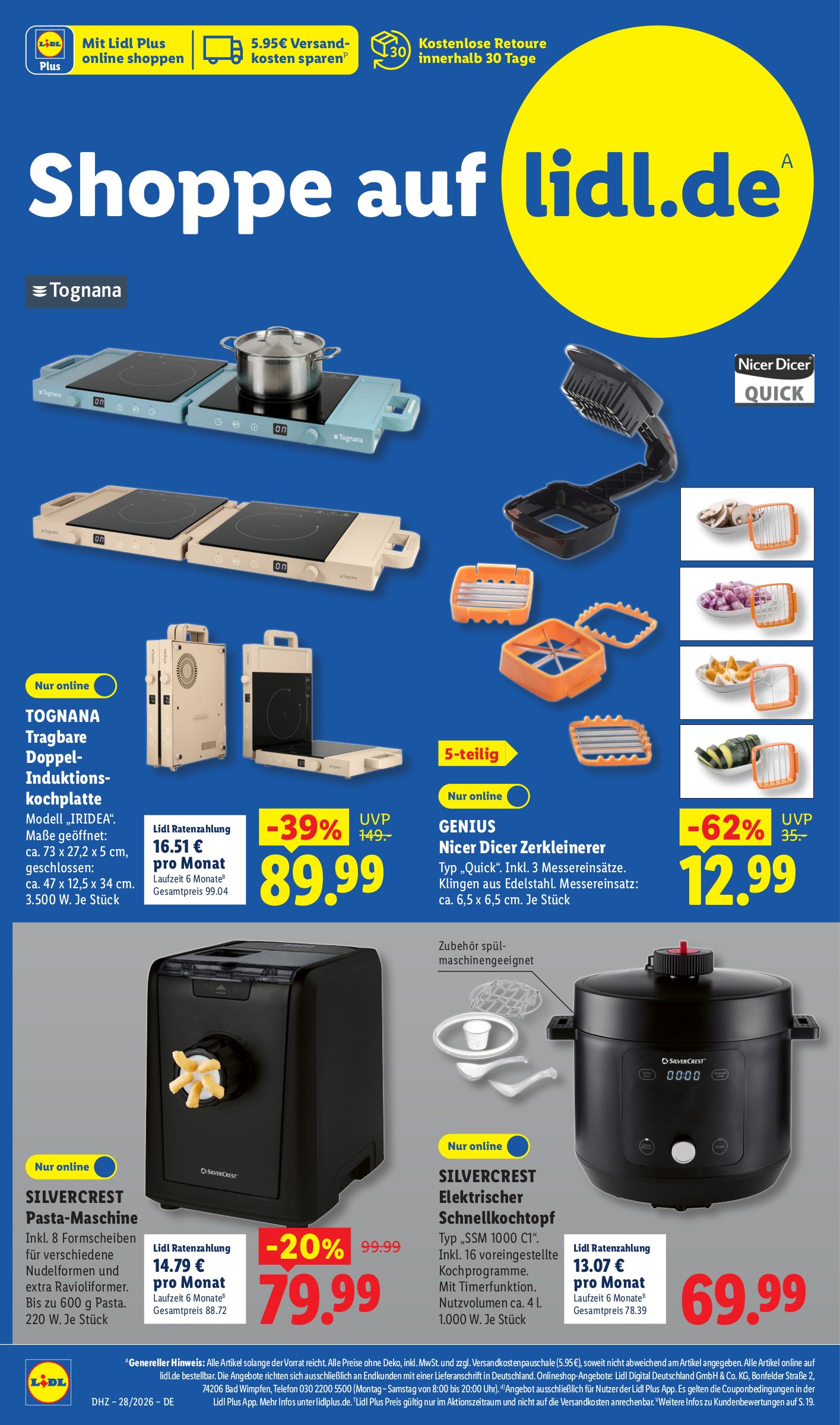 lidl - Lidl - Angebot der Woche Prospekt nächste Woche – von Montag 06.07.2026 bis Samstag 11.07.2026 - page: 2