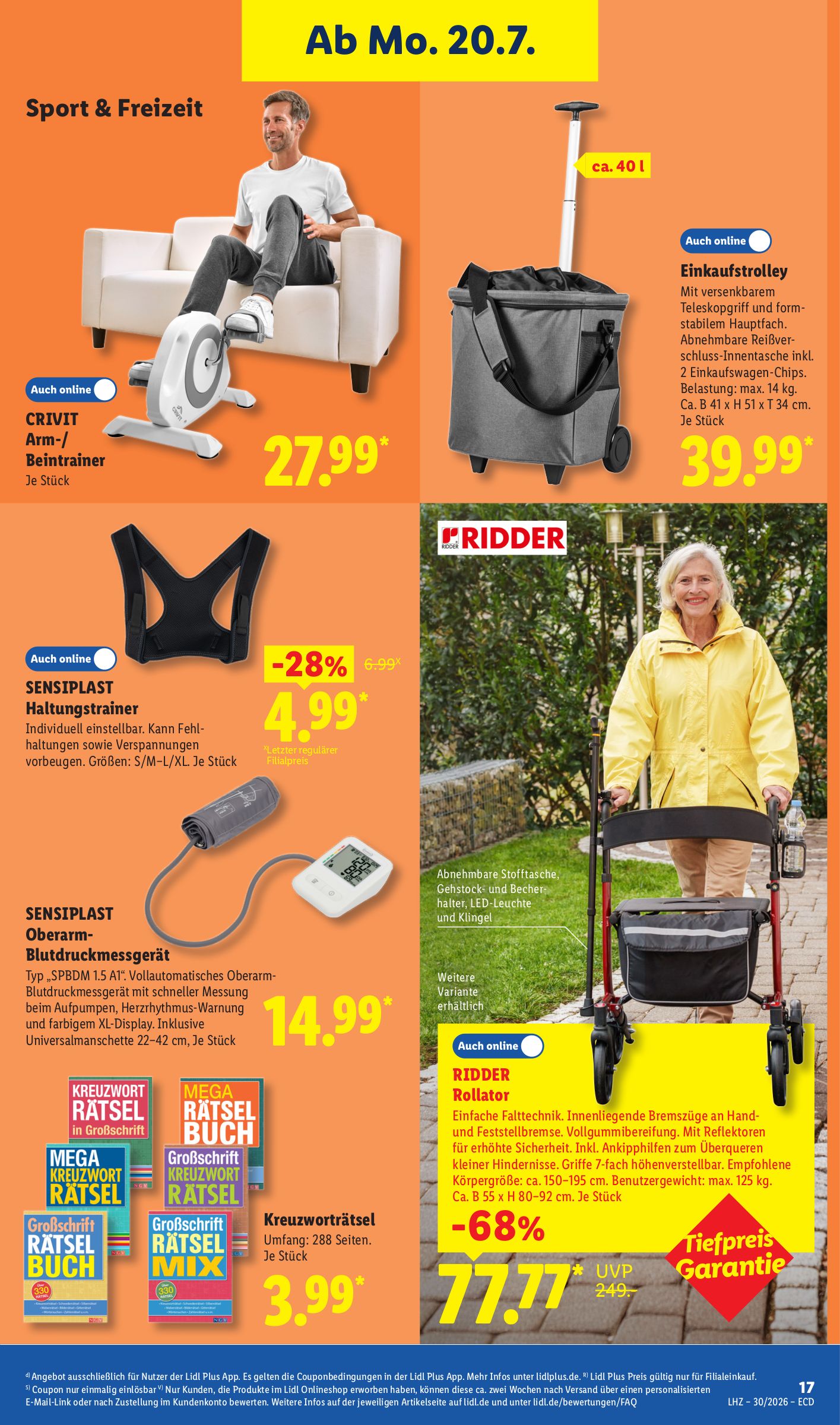 lidl - Lidl - Nonfood Prospekt nächste Woche – von Montag 20.07.2026 bis Samstag 25.07.2026 - page: 15