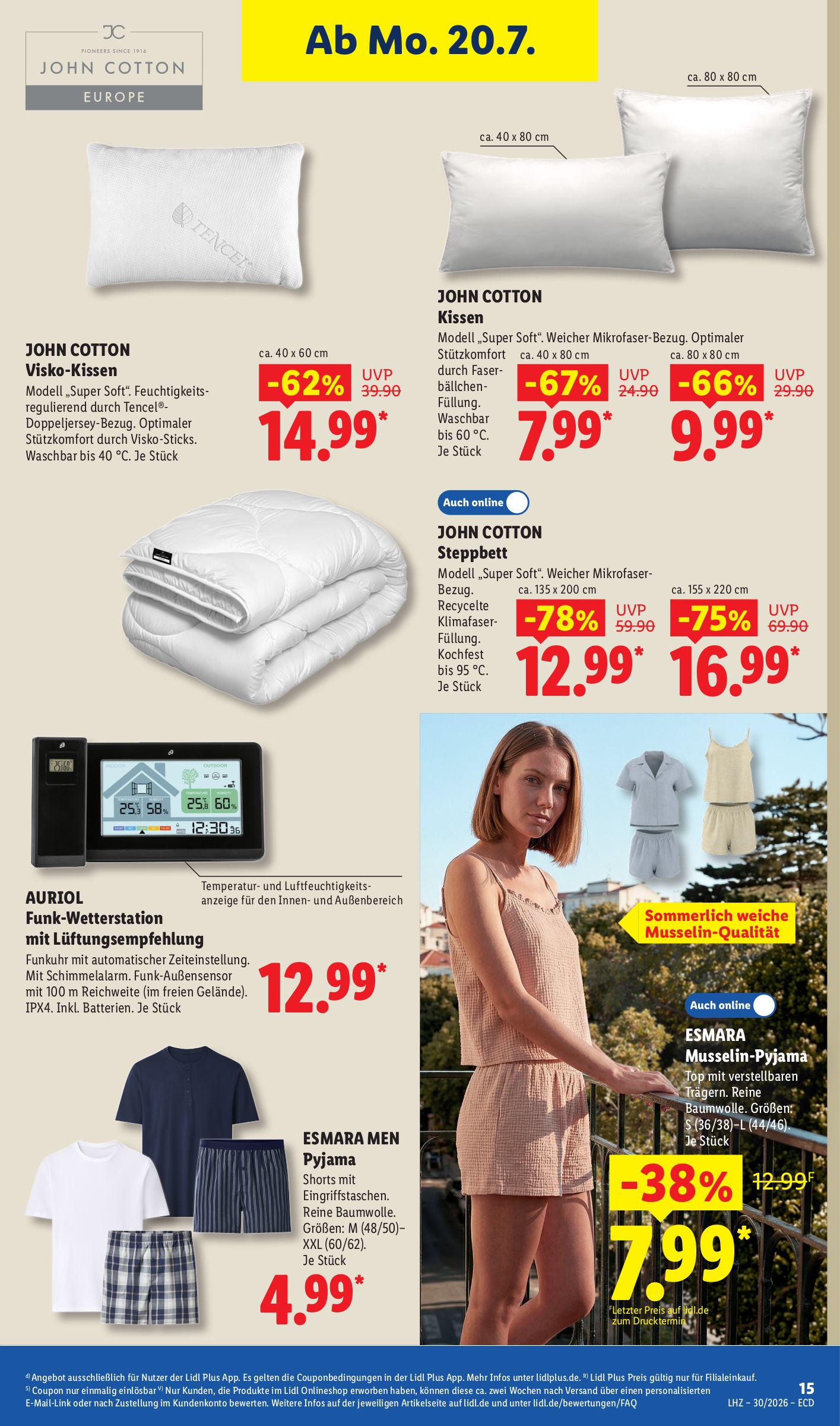 lidl - Lidl - Nonfood Prospekt nächste Woche – von Montag 20.07.2026 bis Samstag 25.07.2026 - page: 13