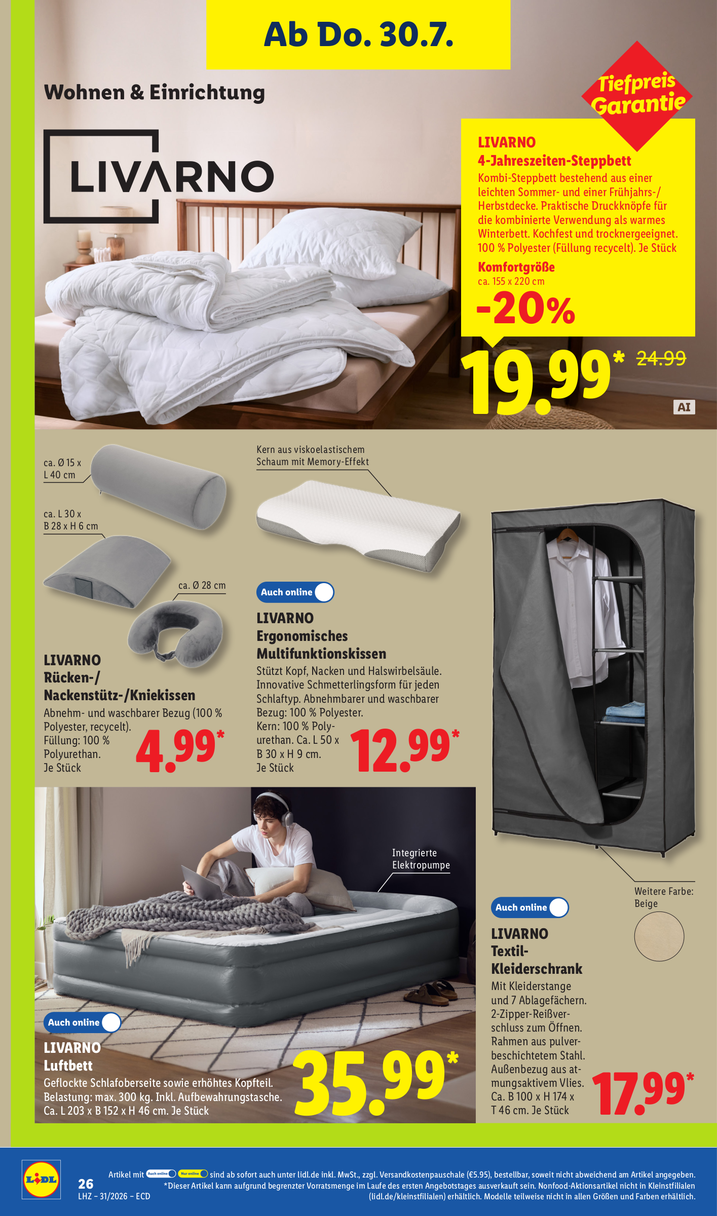 lidl - Lidl Prospekt nächste Woche – von Montag 27.07.2026 bis Samstag 01.08.2026 - page: 18