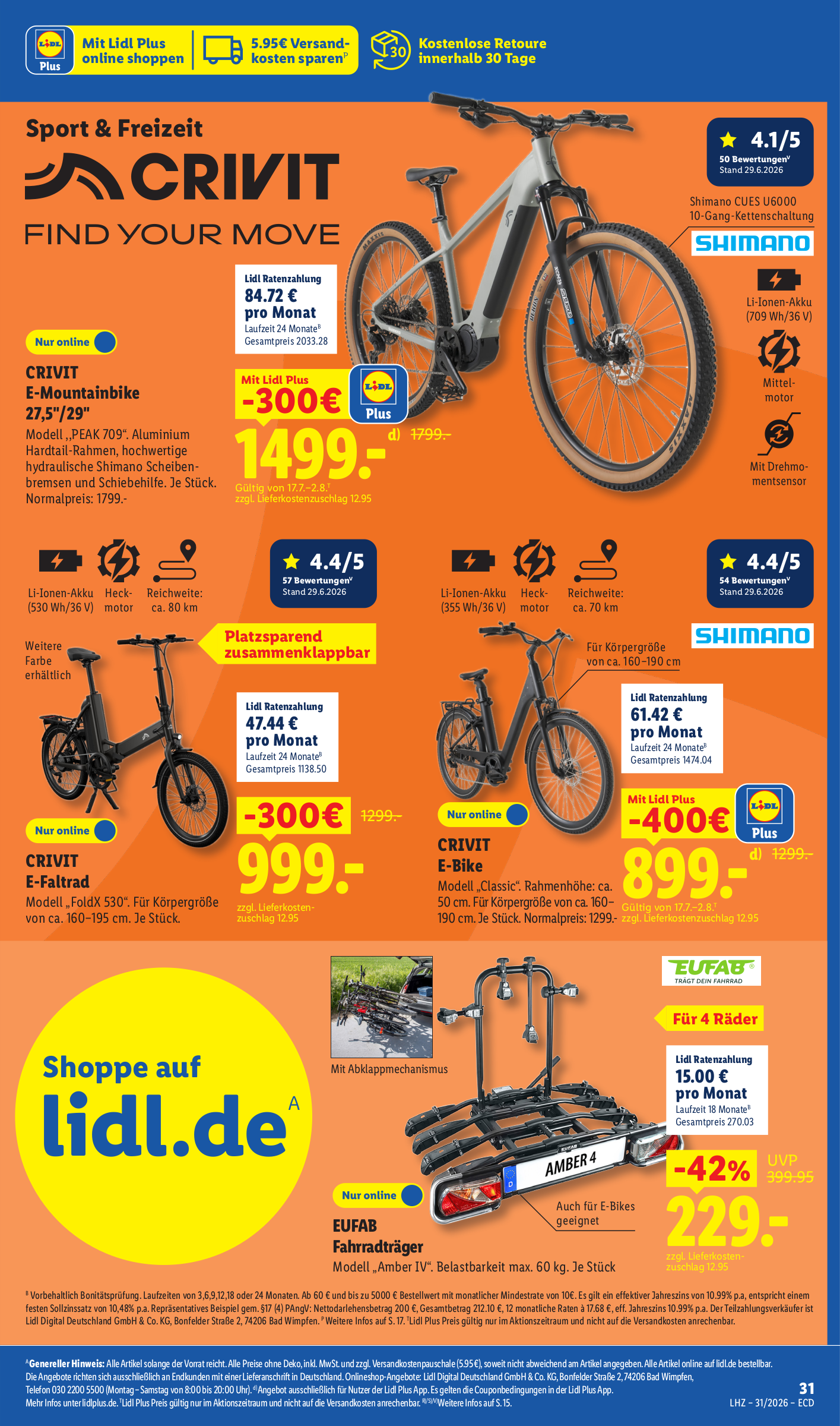 lidl - Lidl Prospekt nächste Woche – von Montag 27.07.2026 bis Samstag 01.08.2026 - page: 25