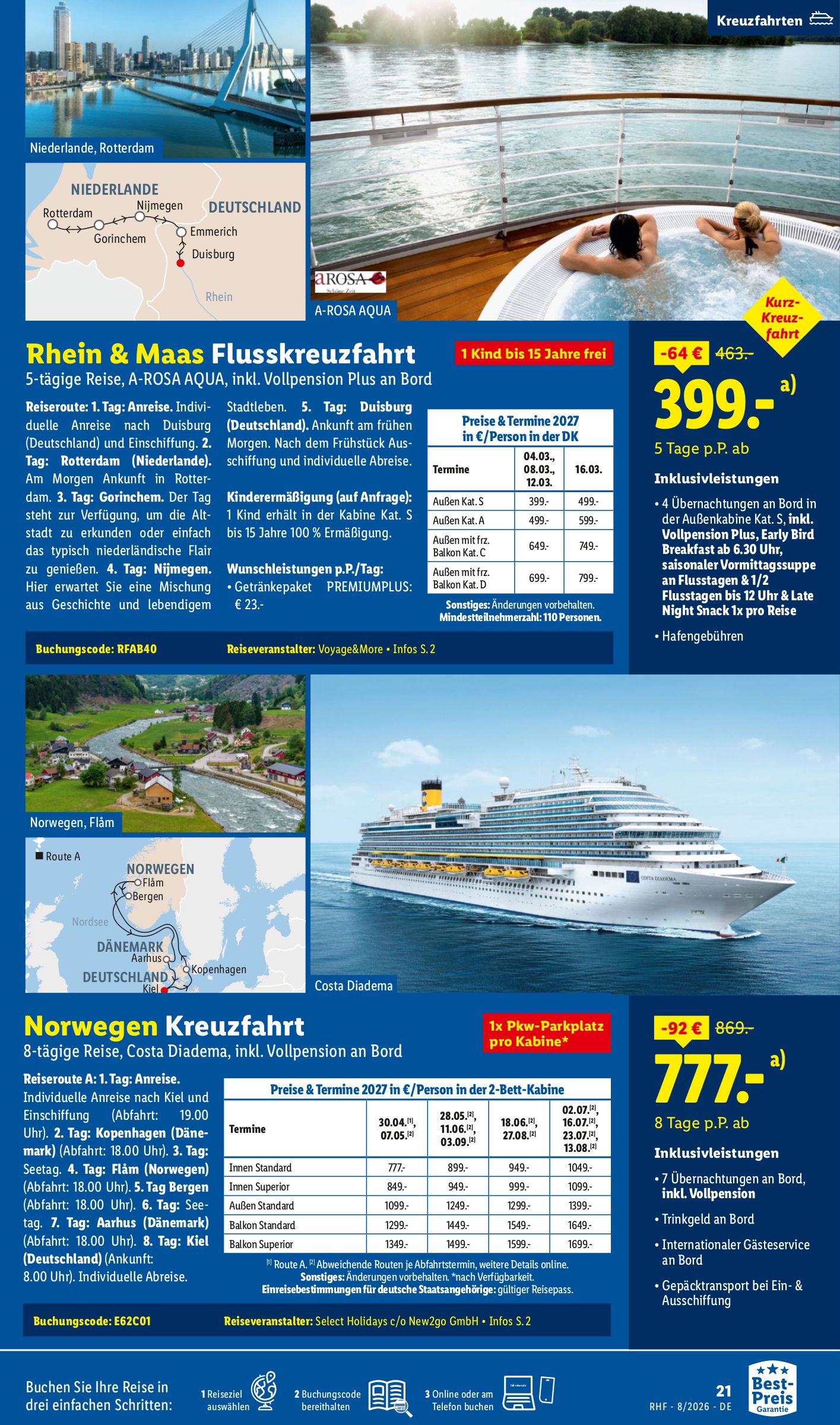 lidl - Lidl-reisen.de Prospekt – von Mittwoch 29.07.2026 bis Montag 31.08.2026 - page: 21
