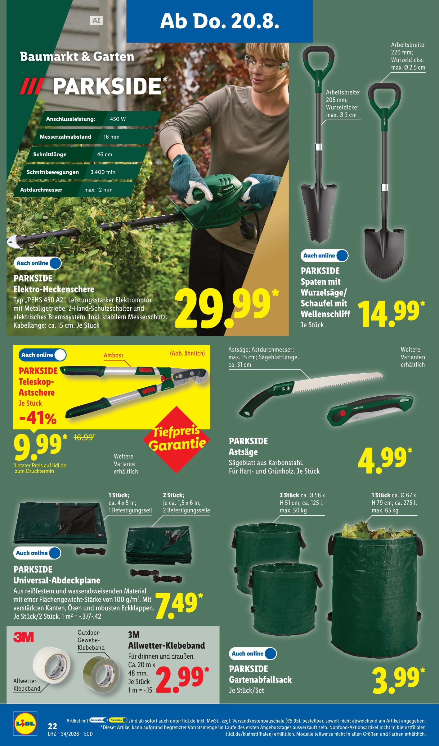 lidl - Lidl - Nonfood Prospekt nächste Woche – von Montag 17.08.2026 bis Samstag 22.08.2026 - page: 17