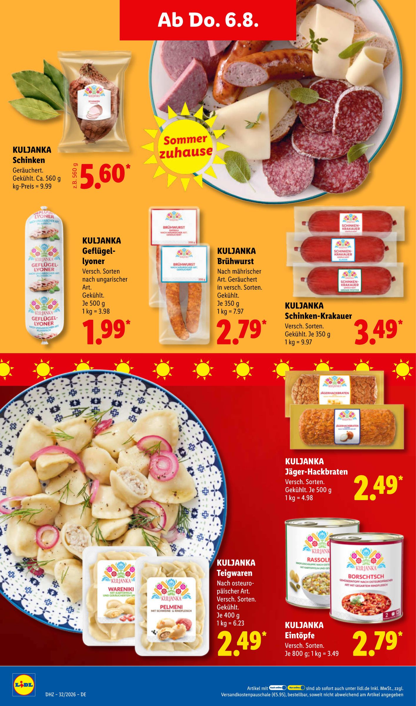 lidl - Lidl Prospekt – von Montag 03.08.2026 bis Samstag 08.08.2026 - page: 54