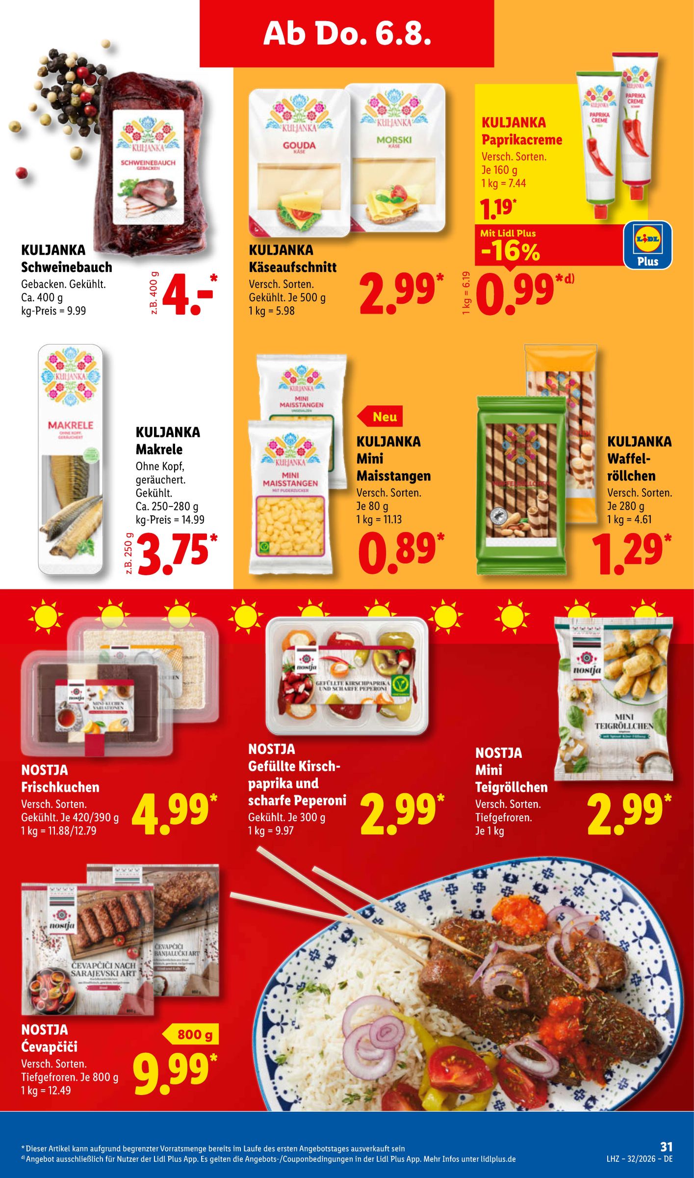 lidl - Lidl Prospekt – von Montag 03.08.2026 bis Samstag 08.08.2026 - page: 51