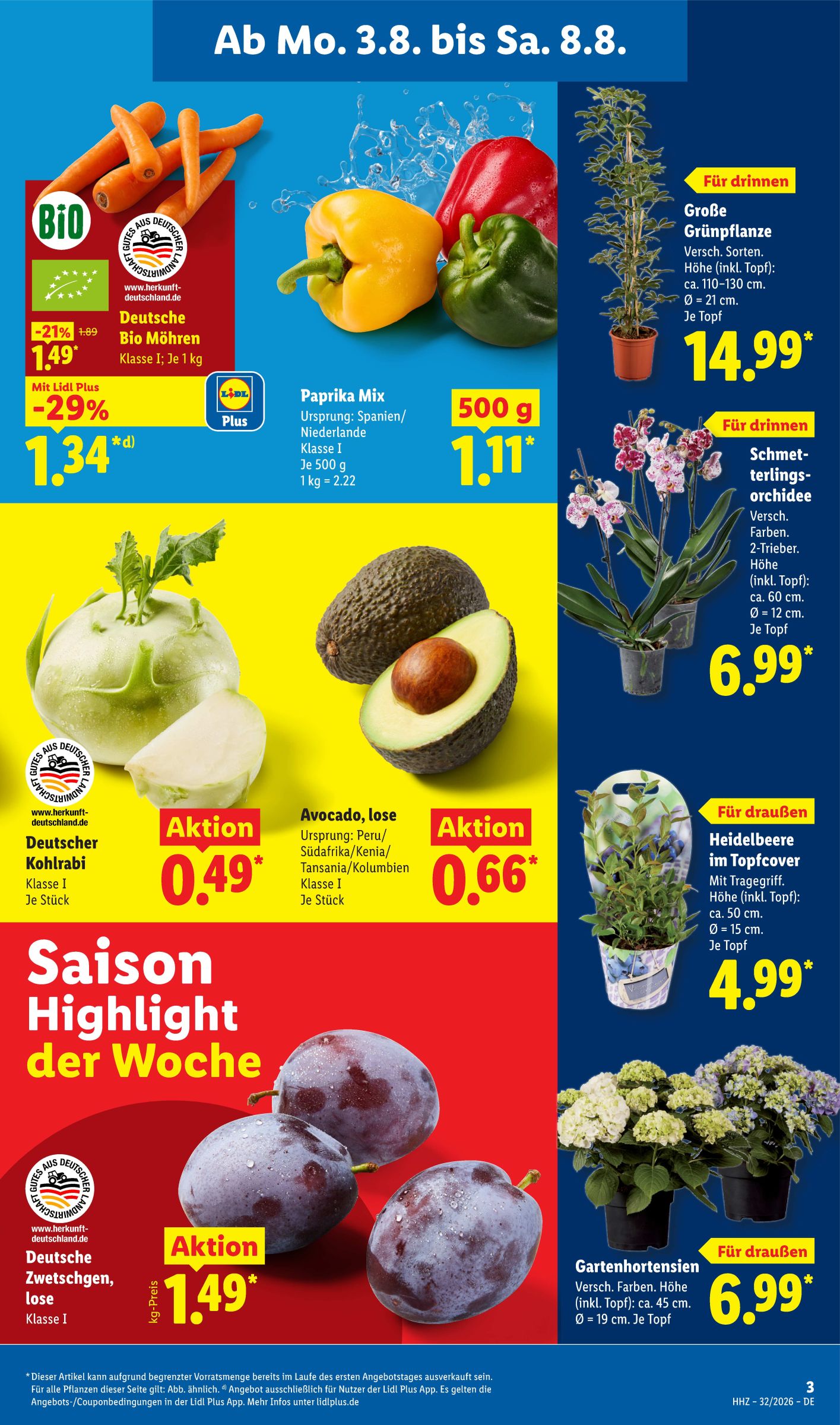 lidl - Lidl Prospekt – von Montag 03.08.2026 bis Samstag 08.08.2026 - page: 3