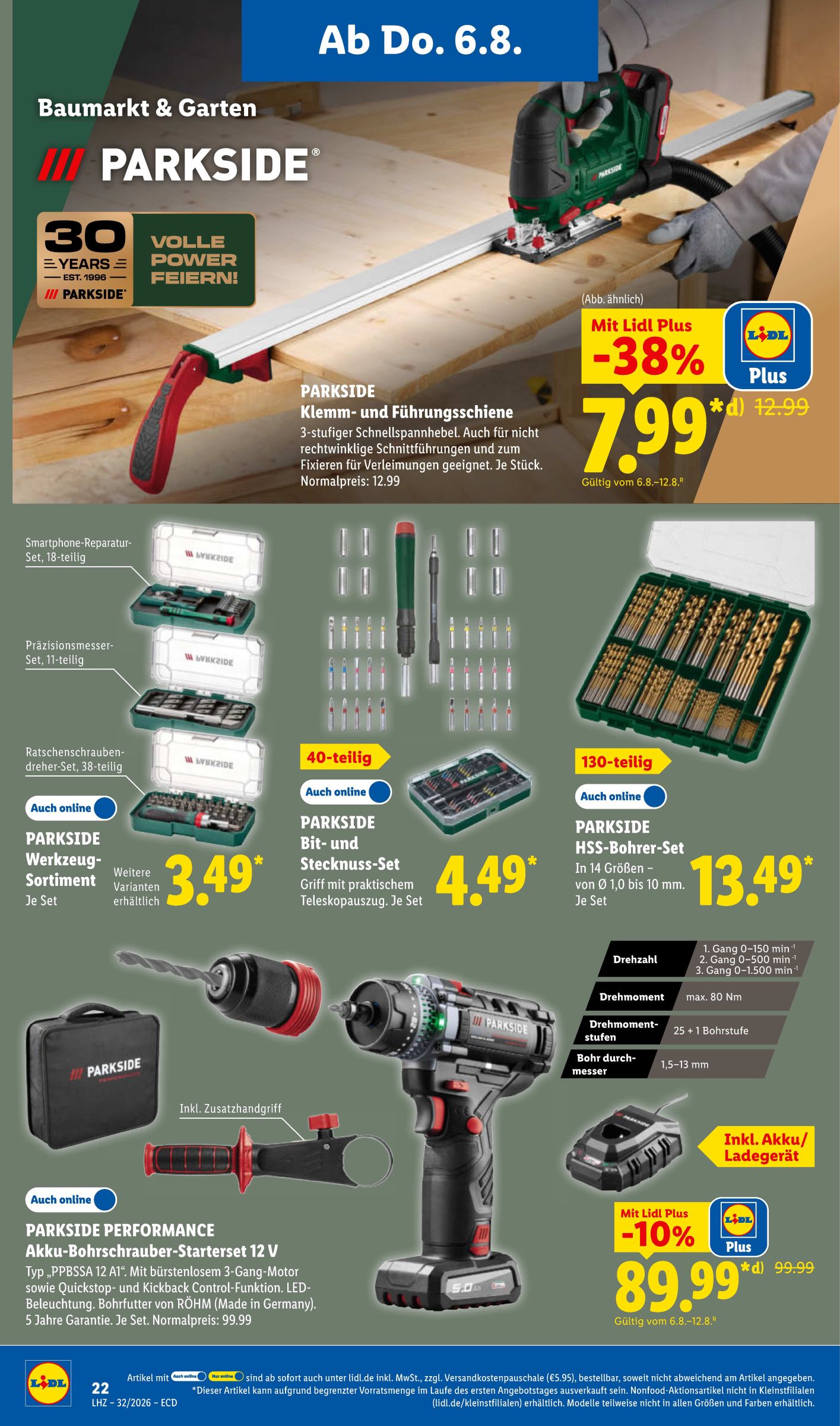 lidl - Lidl Prospekt – von Montag 03.08.2026 bis Samstag 08.08.2026 - page: 38