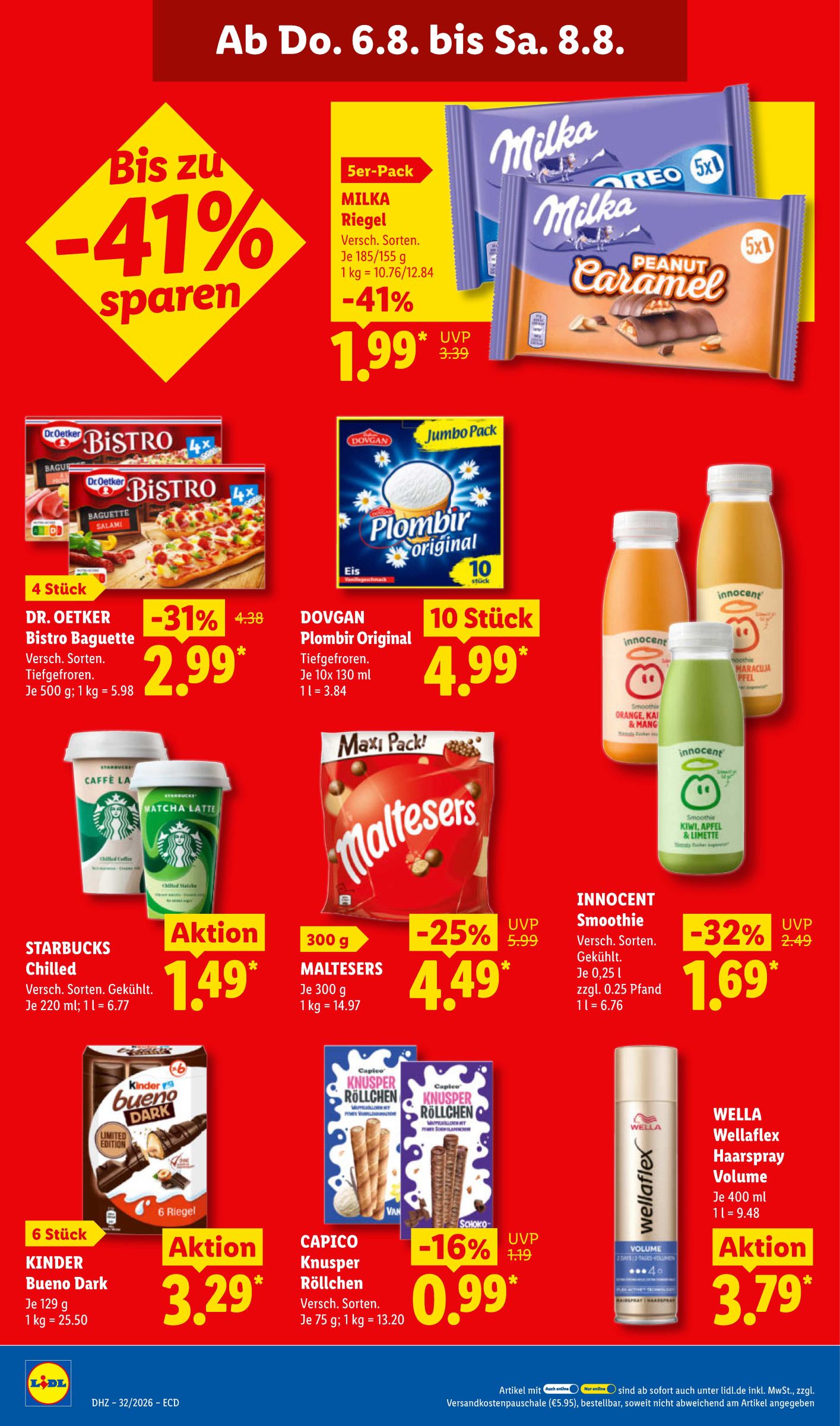 lidl - Lidl Prospekt – von Montag 03.08.2026 bis Samstag 08.08.2026 - page: 62