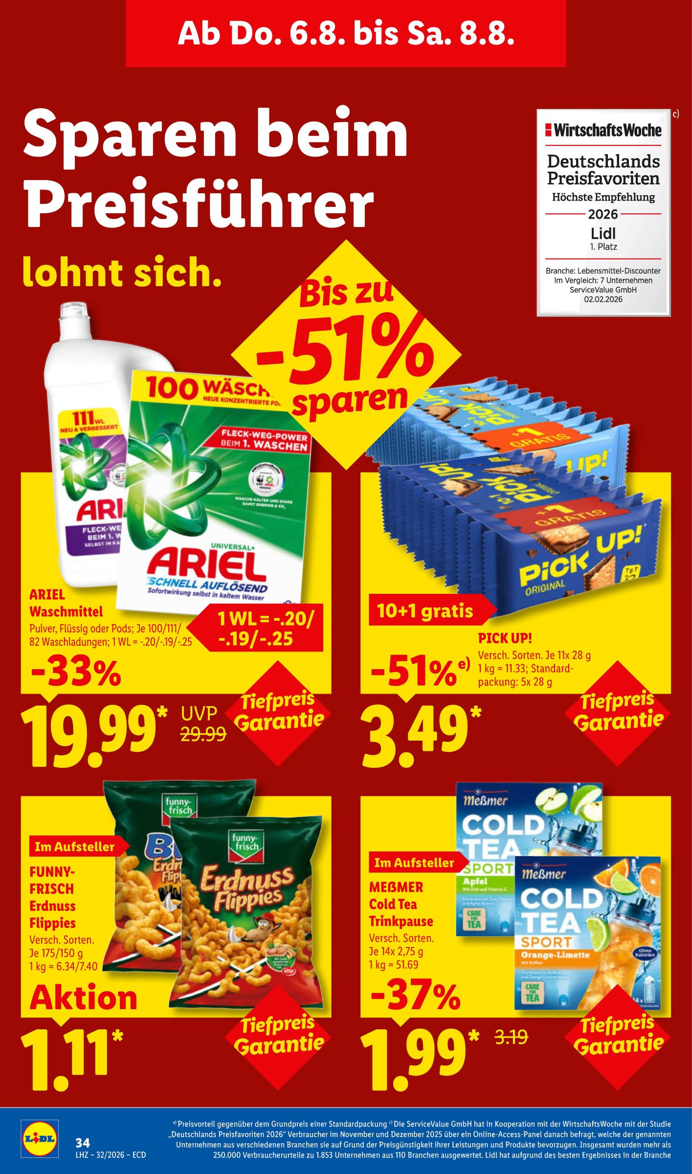 lidl - Lidl Prospekt – von Montag 03.08.2026 bis Samstag 08.08.2026 - page: 60