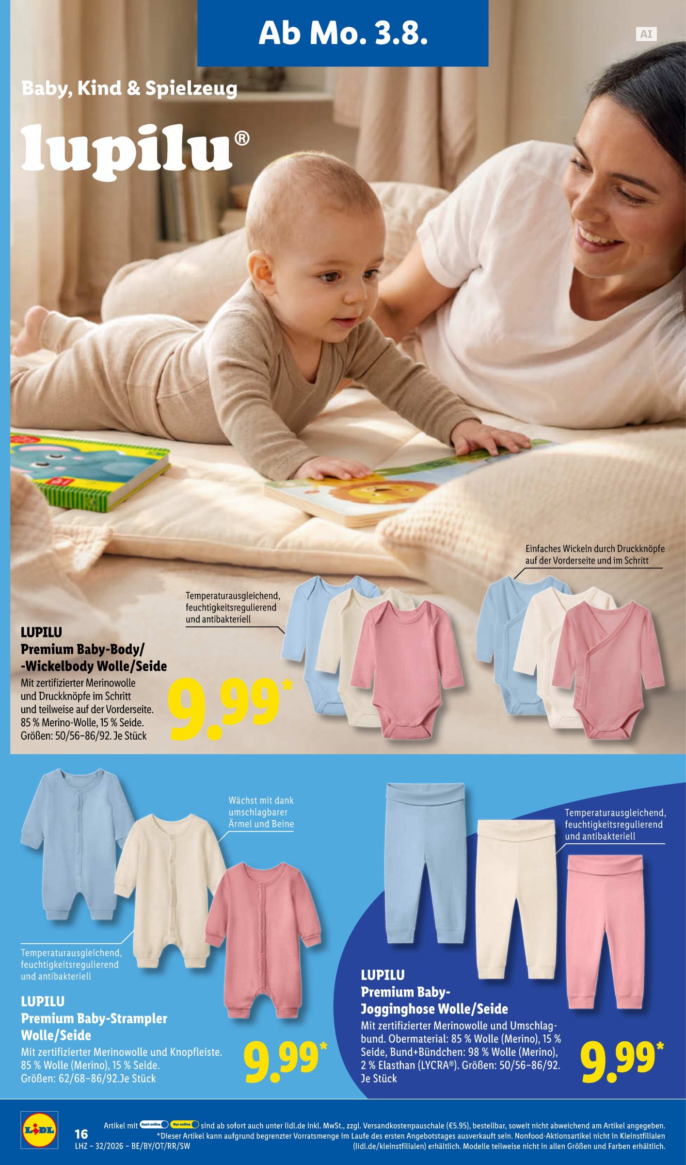 lidl - Lidl Prospekt – von Montag 03.08.2026 bis Samstag 08.08.2026 - page: 32