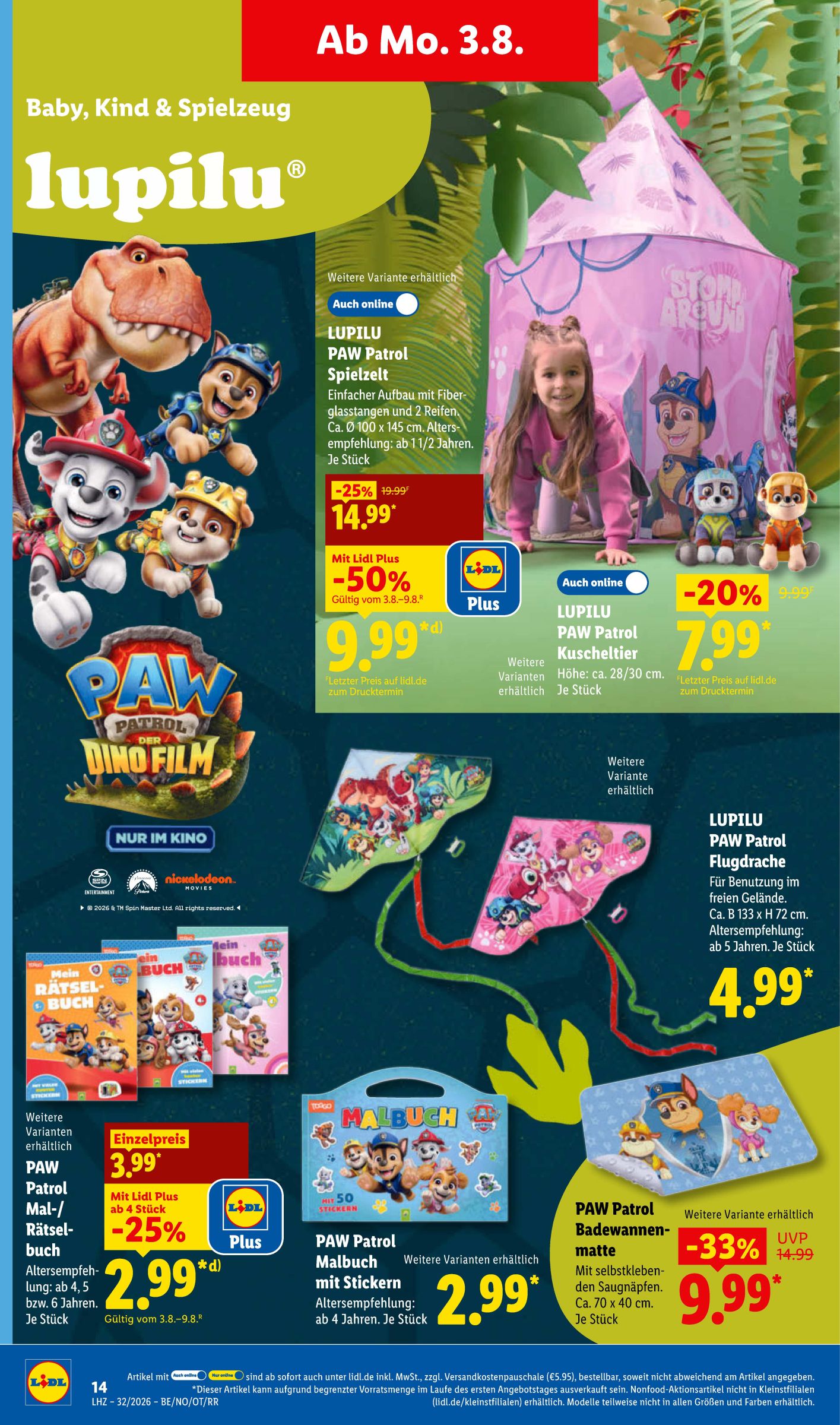 lidl - Lidl Prospekt – von Montag 03.08.2026 bis Samstag 08.08.2026 - page: 30